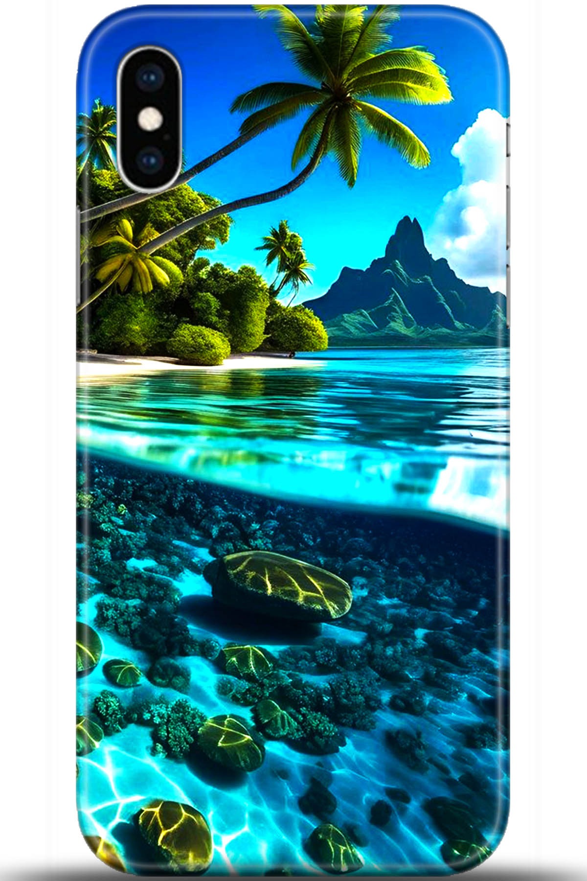 Apple iPhone X Uyumlu Kılıf HD Baskılı Kılıf - Followed Institution 5491