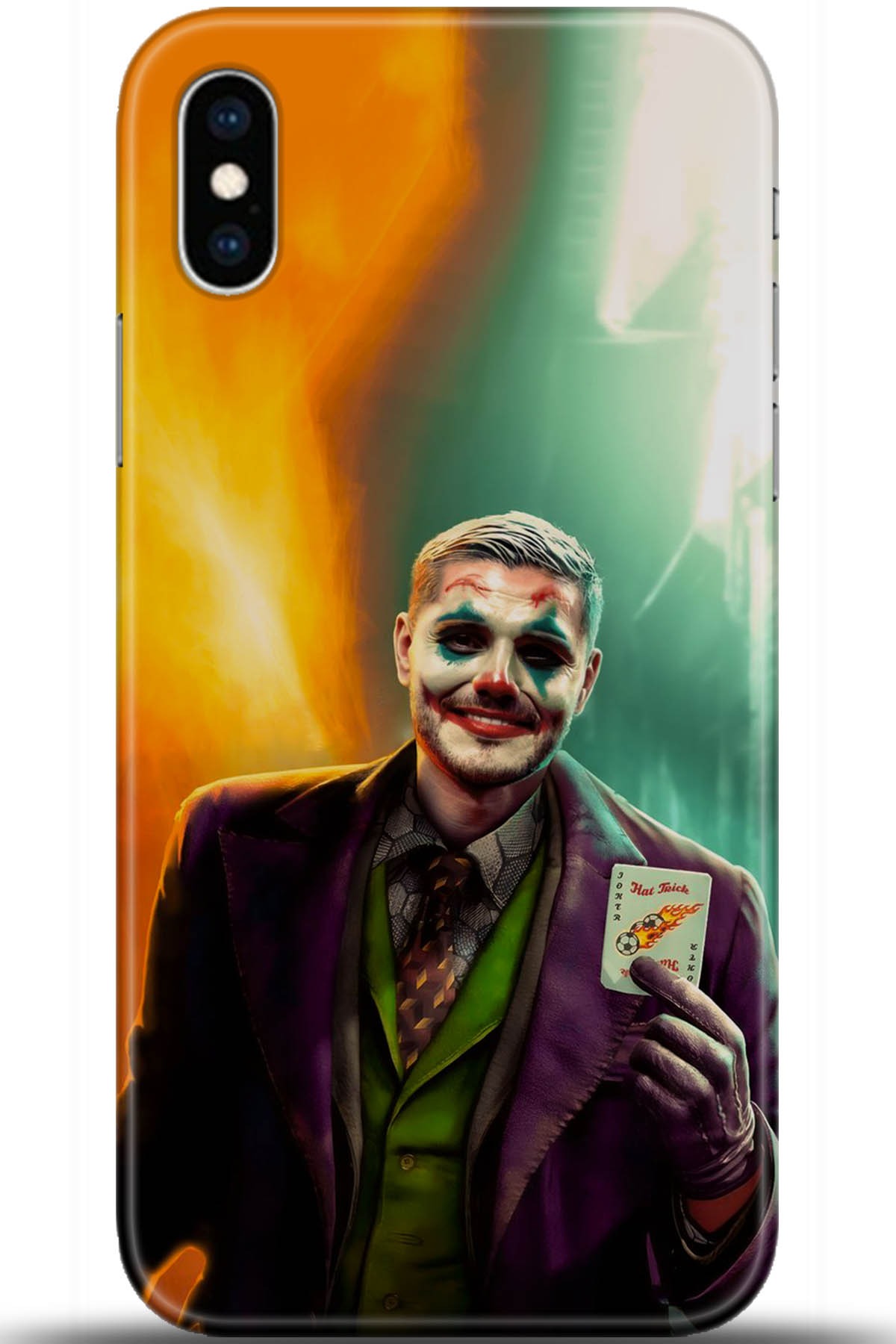 Apple iPhone X Uyumlu Kılıf HD Baskılı Kılıf - Followed Institution 5636