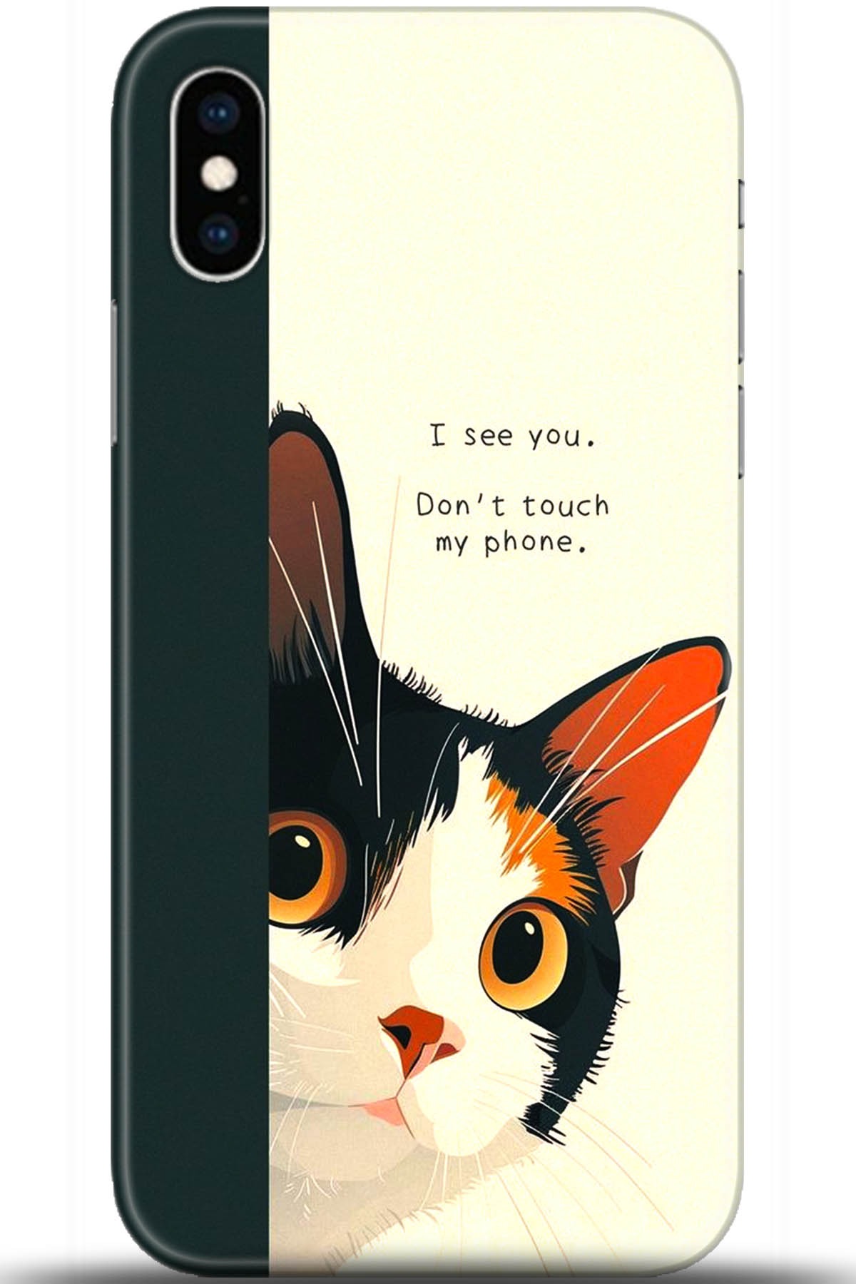 Apple iPhone X Uyumlu Kılıf HD Baskılı Kılıf - Followed Institution 5649