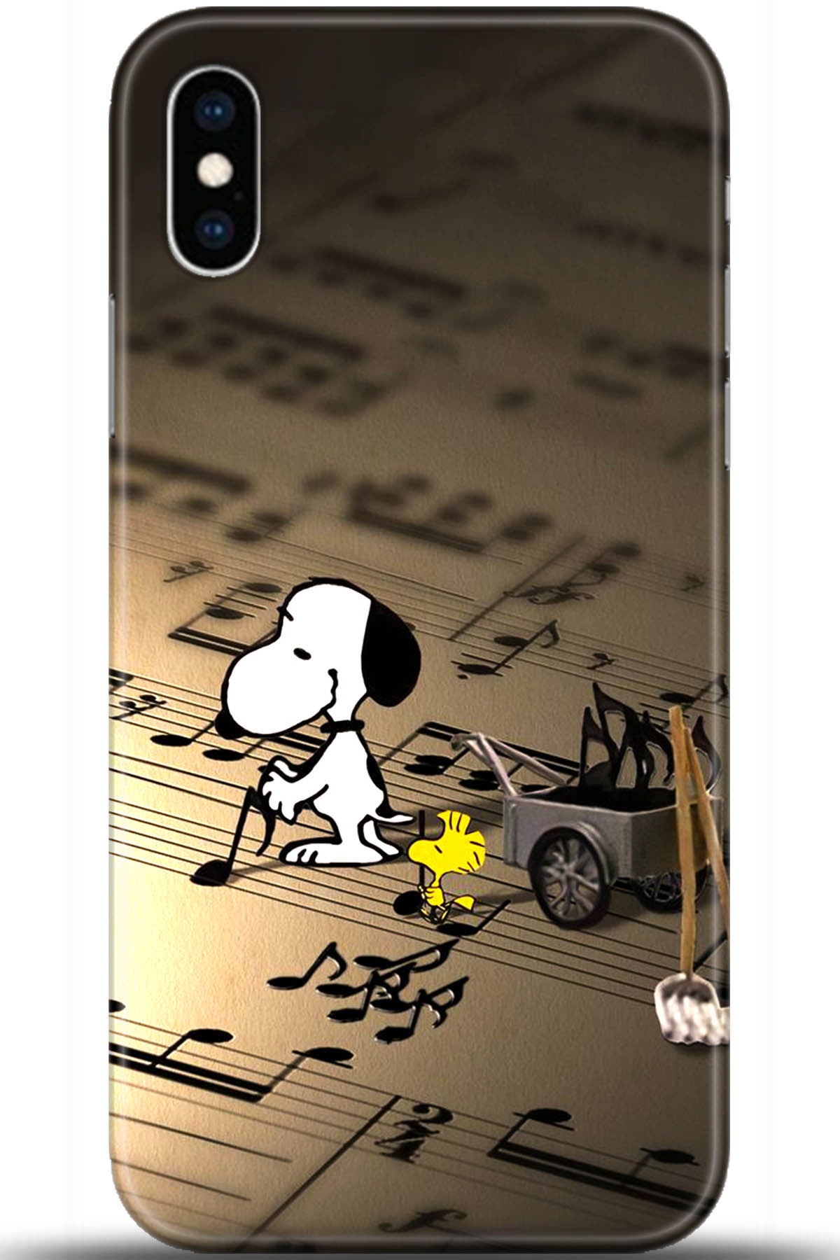 Apple iPhone X Uyumlu Kılıf HD Baskılı Kılıf - Followed Institution 5706