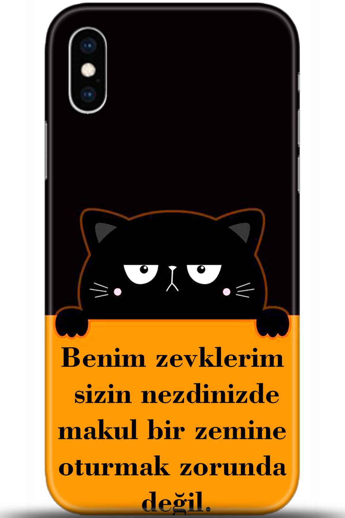 Apple iPhone X Uyumlu Kılıf HD Baskılı Kılıf - Followed Institution 5720