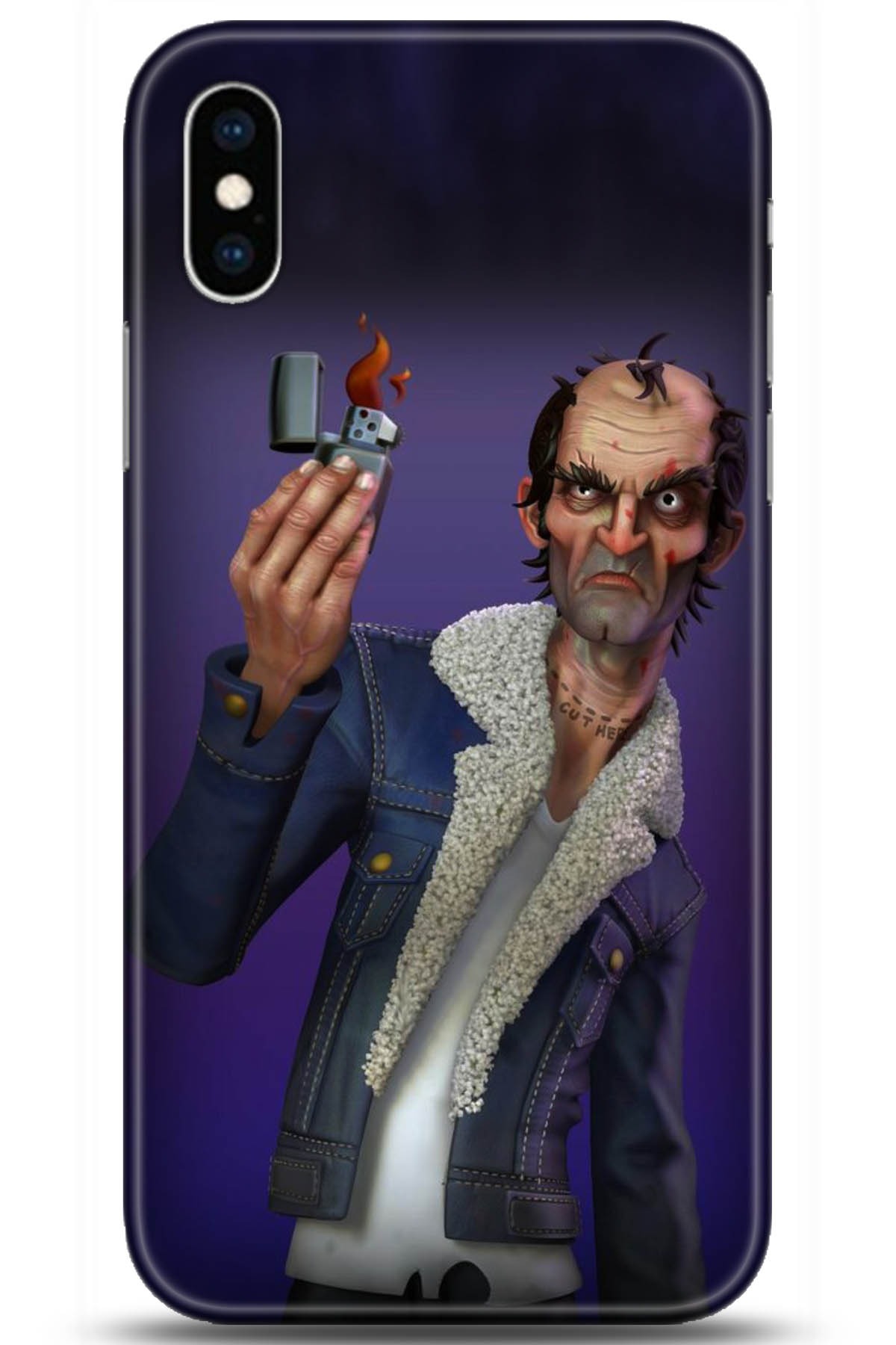 Apple iPhone XS Uyumlu Kılıf HD Baskılı Kılıf - Followed Institution 5038