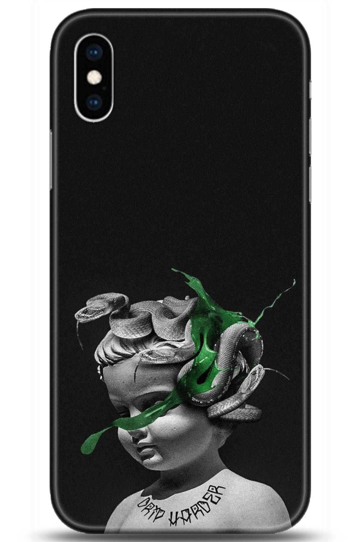 Apple iPhone XS Uyumlu Kılıf HD Baskılı Kılıf - Followed Institution 5077