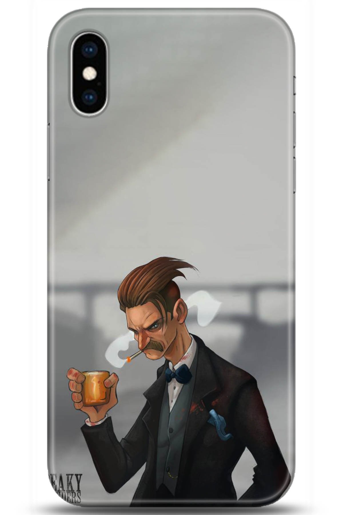 Apple iPhone XS Uyumlu Kılıf HD Baskılı Kılıf - Followed Institution 5088