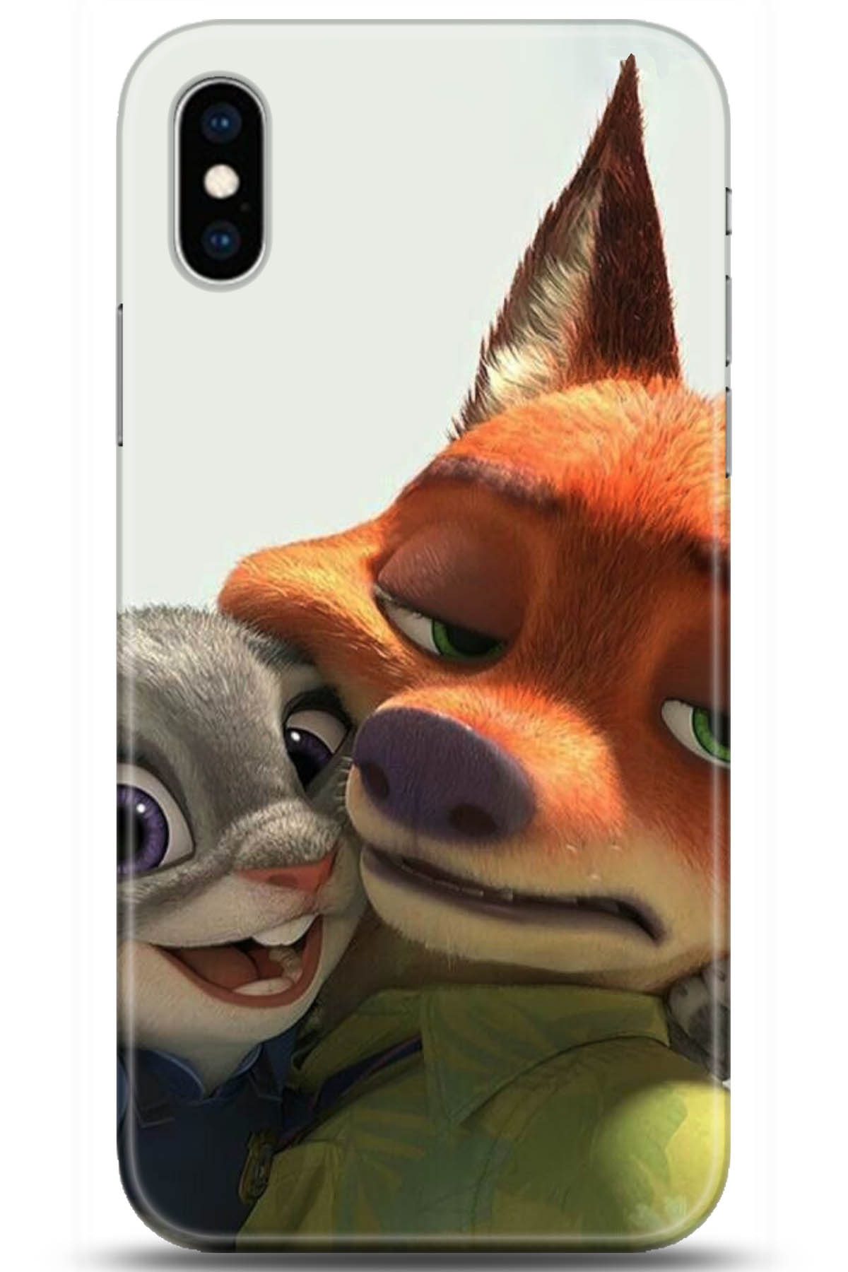 Apple iPhone XS Uyumlu Kılıf HD Baskılı Kılıf - Followed Institution 5115