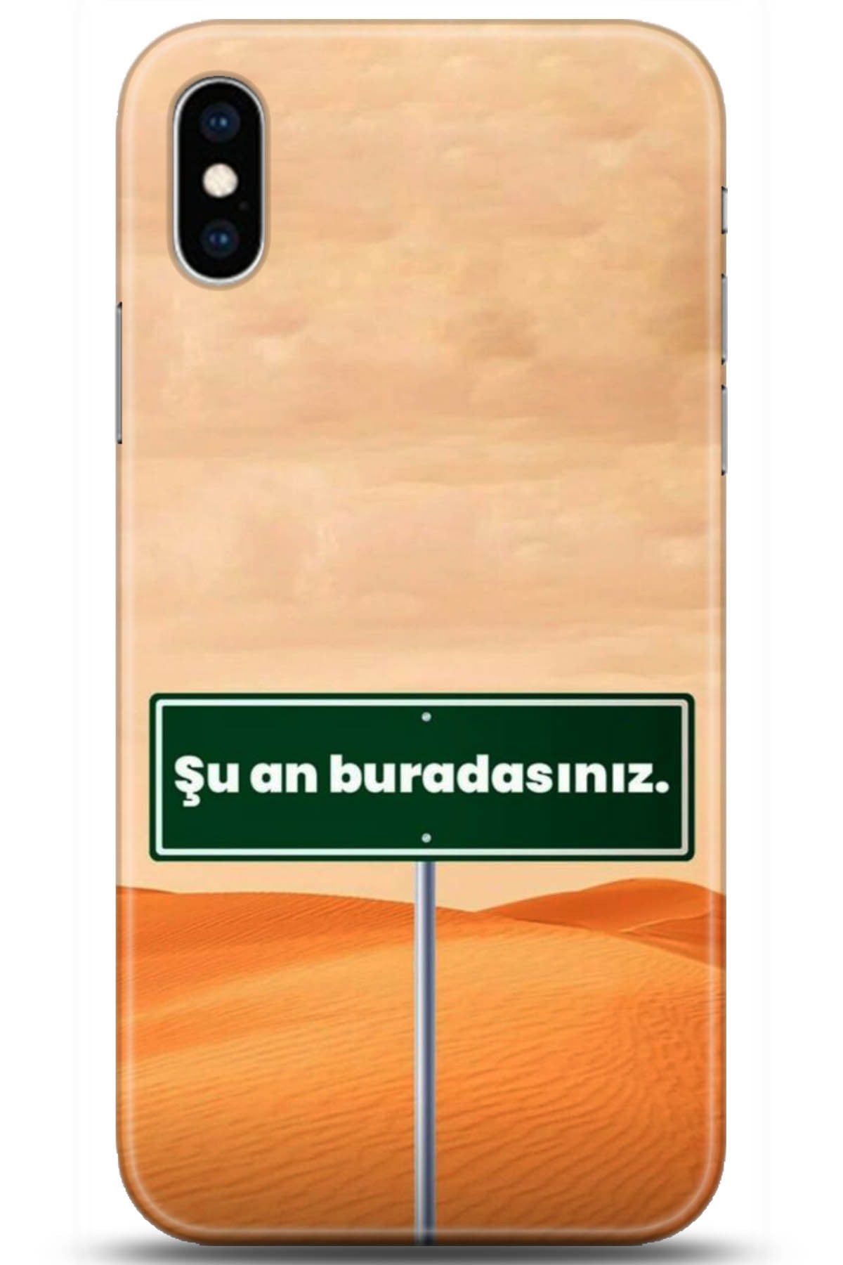 Apple iPhone XS Uyumlu Kılıf HD Baskılı Kılıf - Followed Institution 5159