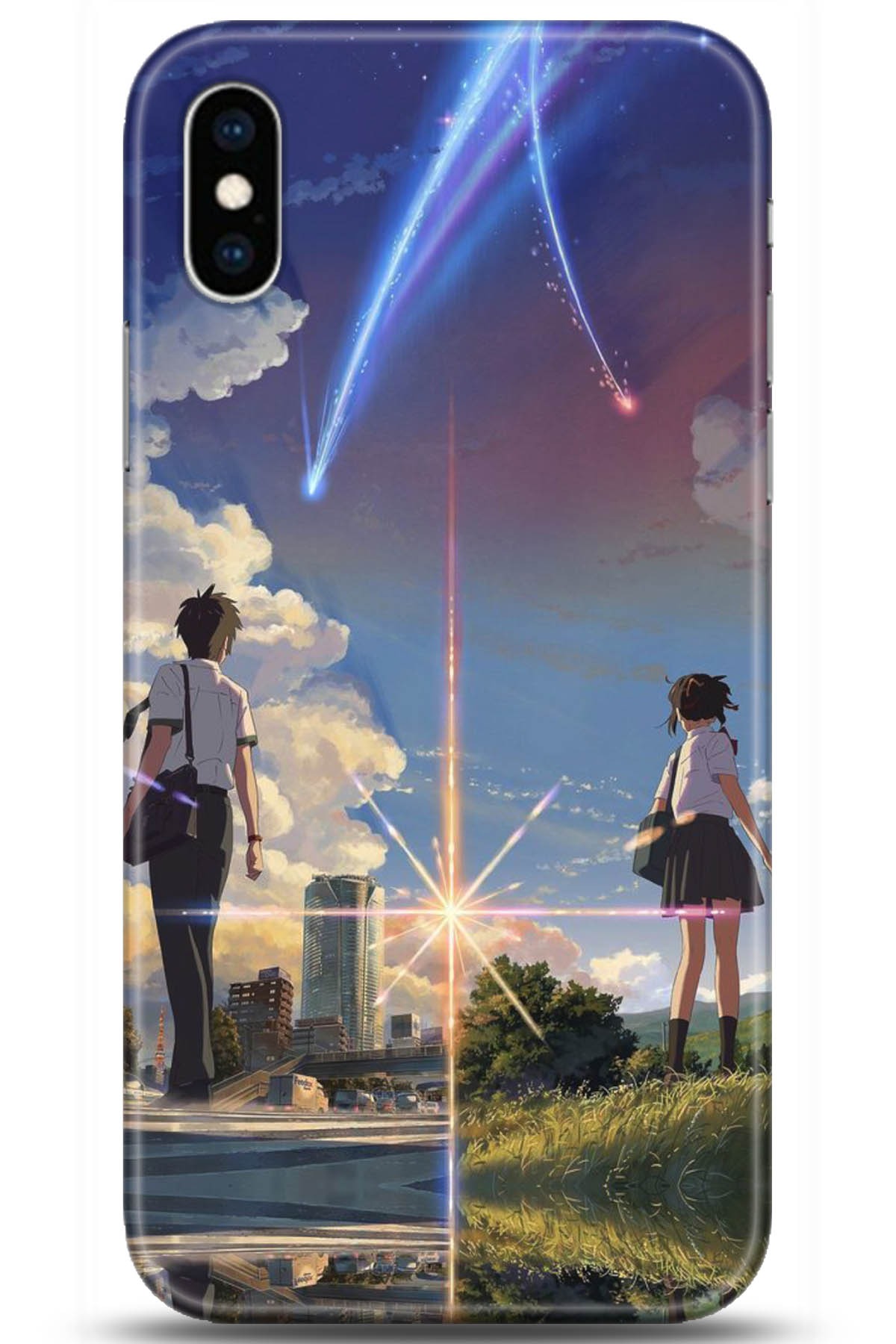 Apple iPhone XS Uyumlu Kılıf HD Baskılı Kılıf - Followed Institution 5176