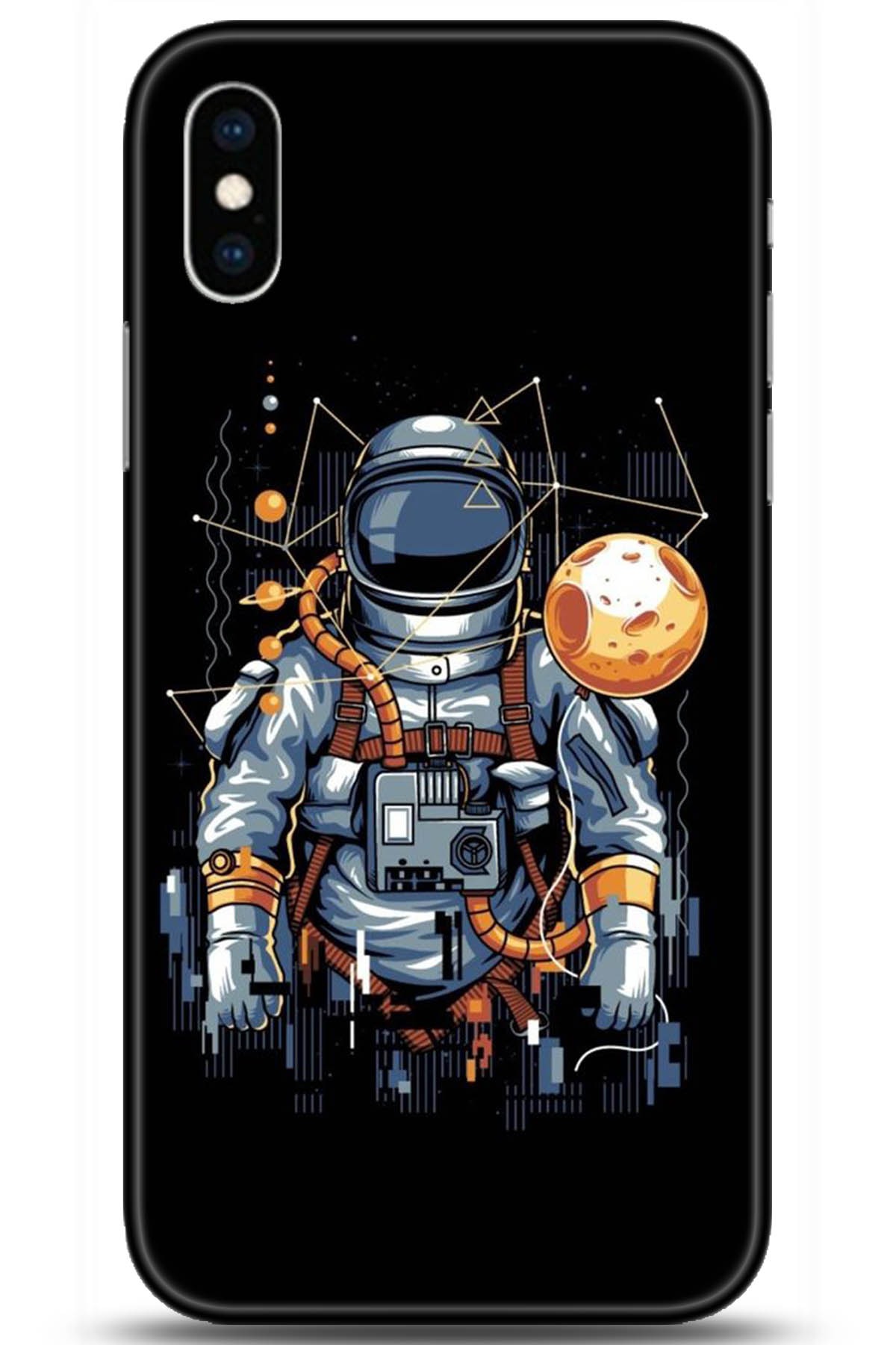 Apple iPhone XS Uyumlu Kılıf HD Baskılı Kılıf - Followed Institution 5221