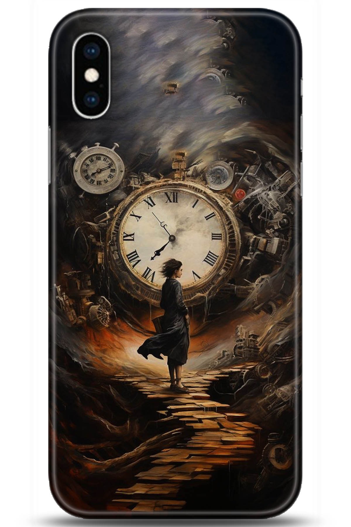 Apple iPhone XS Uyumlu Kılıf HD Baskılı Kılıf - Followed Institution 5252