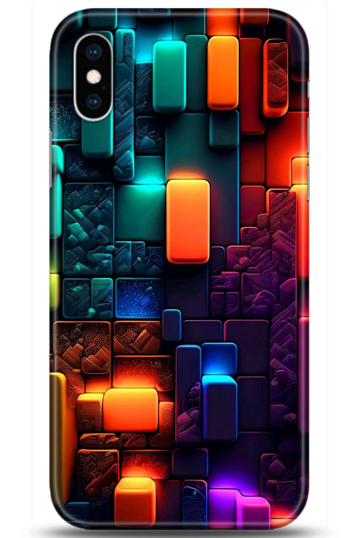 Apple iPhone XS Uyumlu Kılıf HD Baskılı Kılıf - Followed Institution 5266