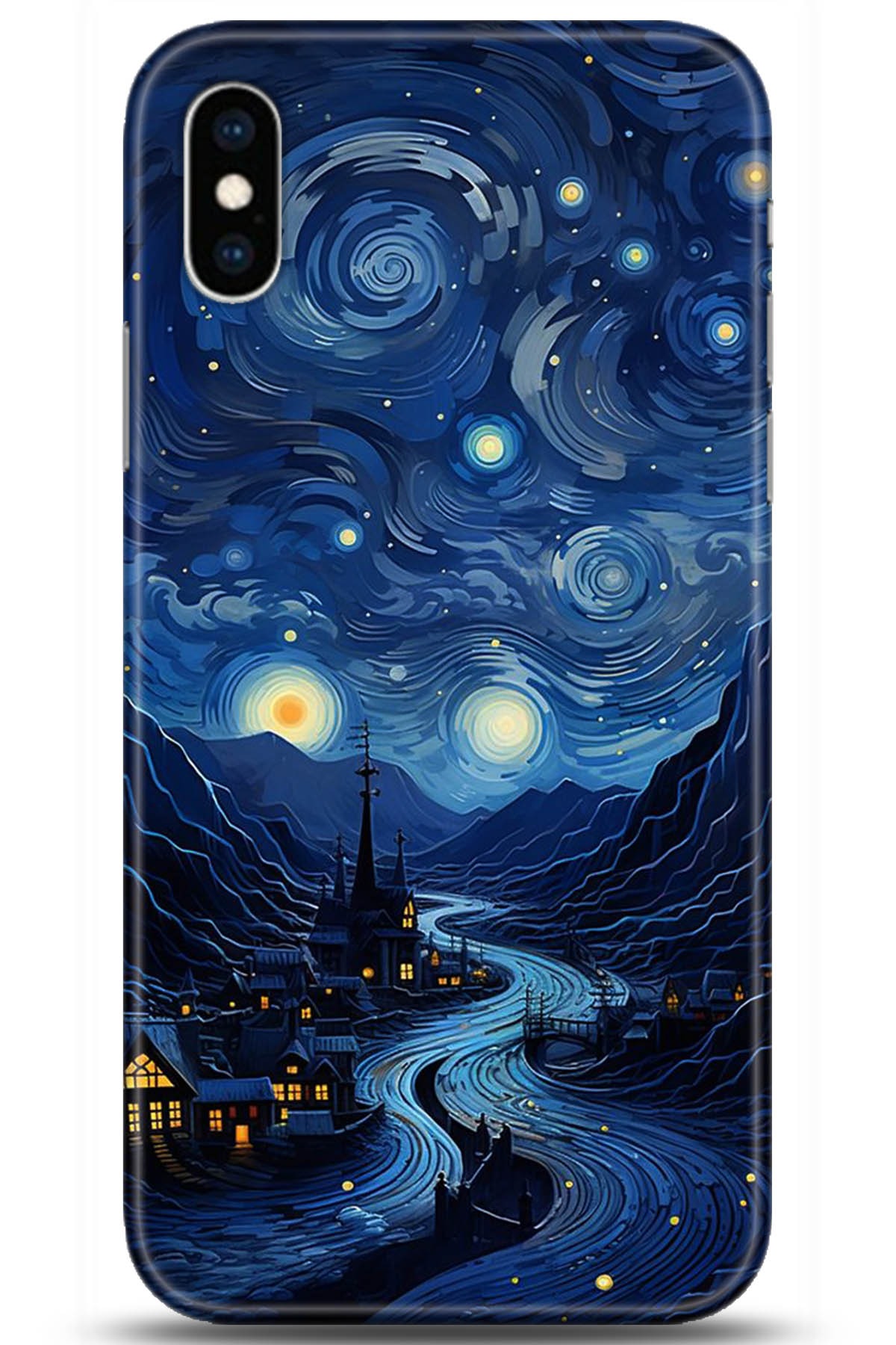 Apple iPhone XS Uyumlu Kılıf HD Baskılı Kılıf - Followed Institution 5276