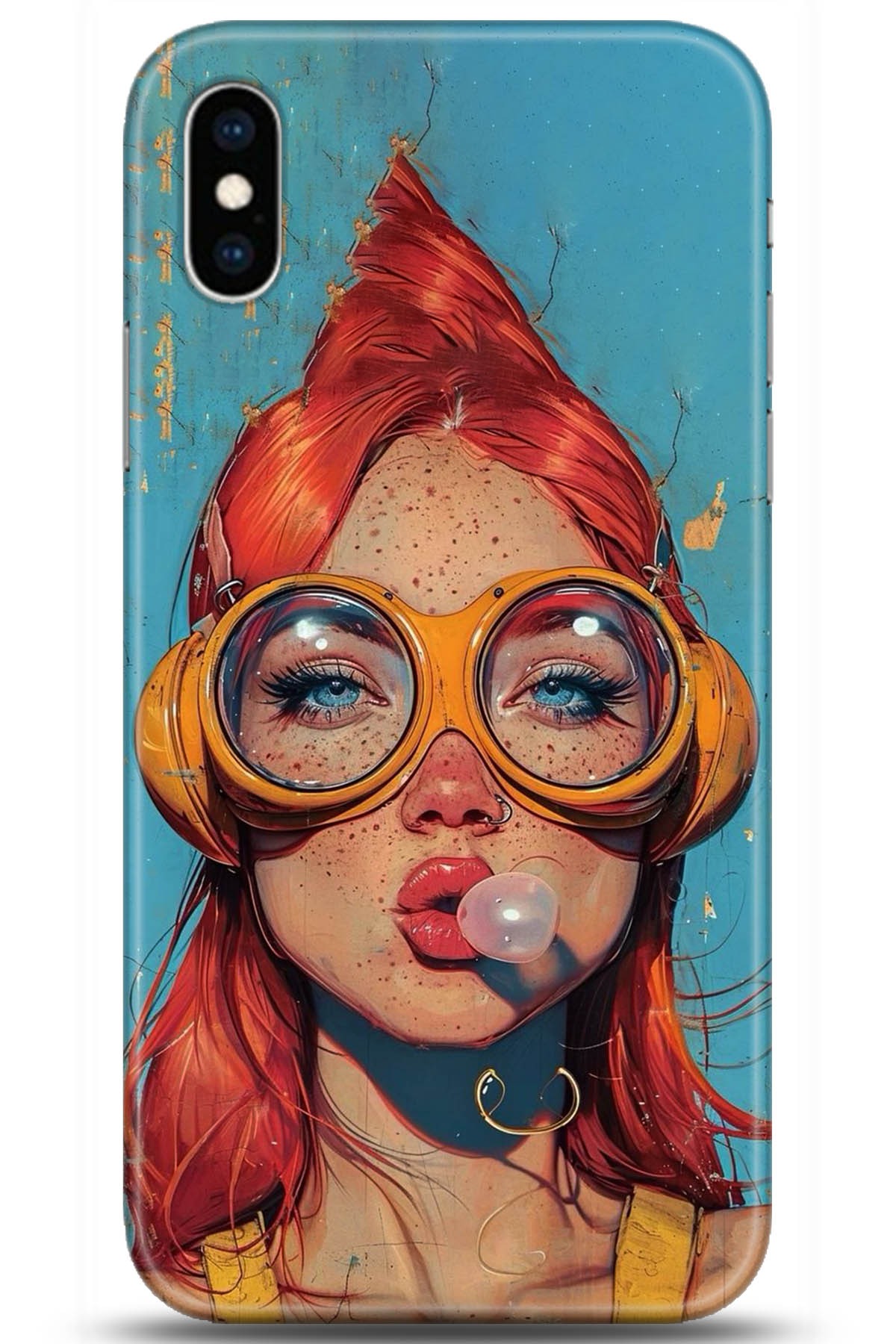 Apple iPhone XS Uyumlu Kılıf HD Baskılı Kılıf - Followed Institution 5286