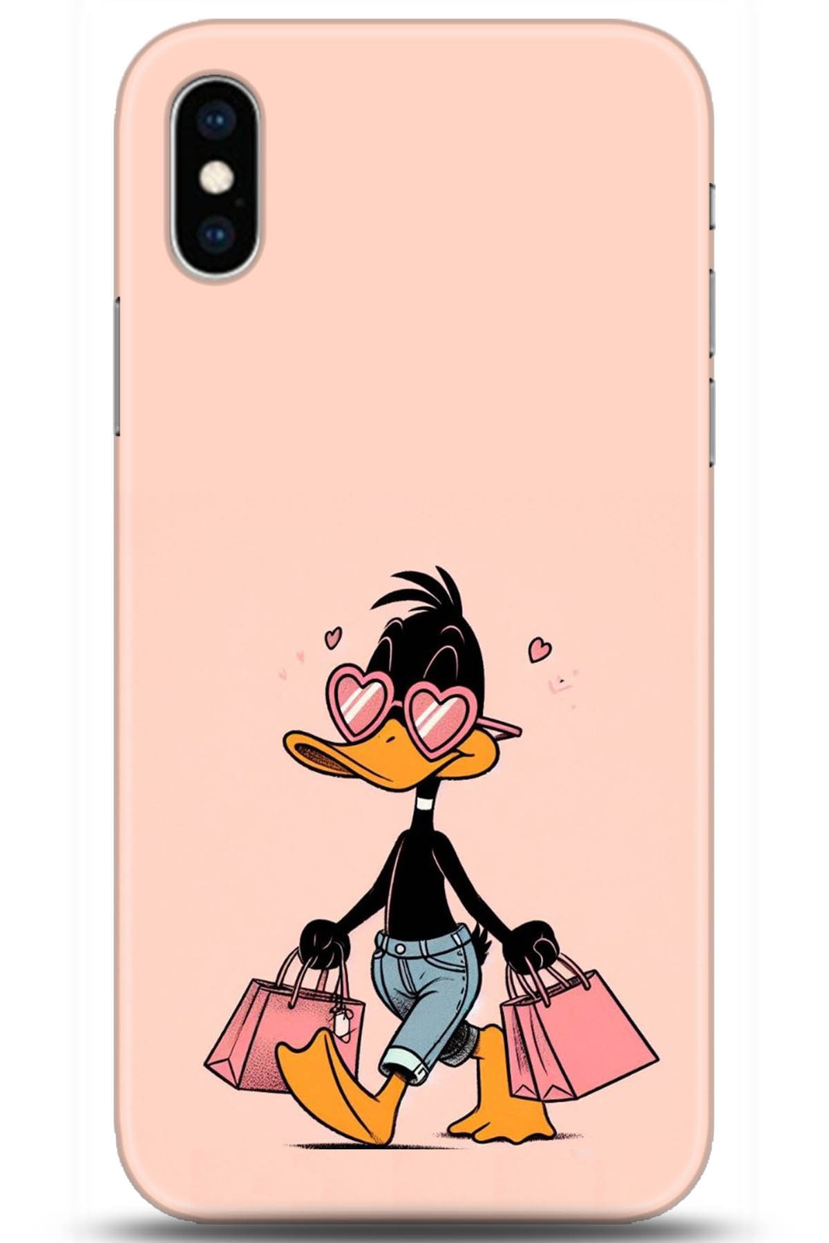 Apple iPhone XS Uyumlu Kılıf HD Baskılı Kılıf - Followed Institution 5293