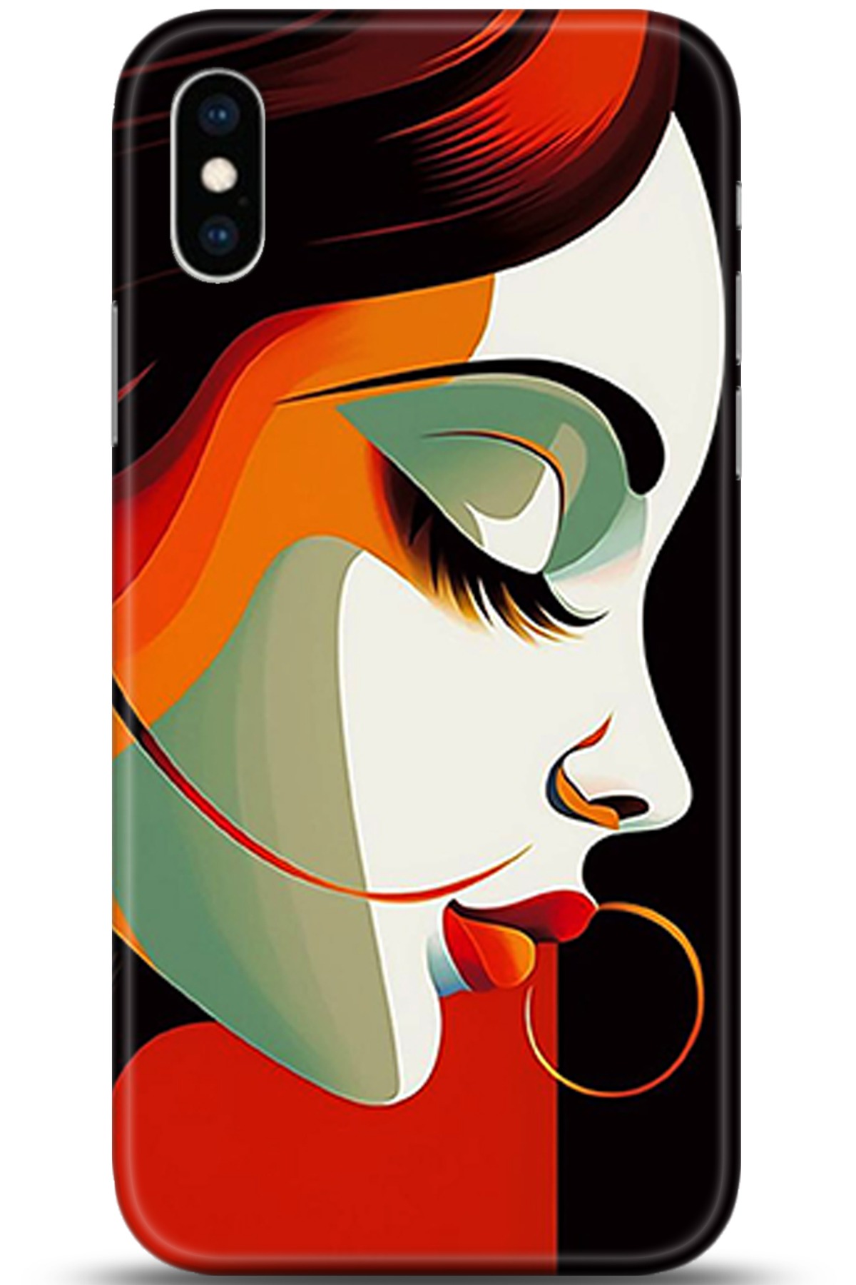 Apple iPhone XS Uyumlu Kılıf HD Baskılı Kılıf - Followed Institution 5324