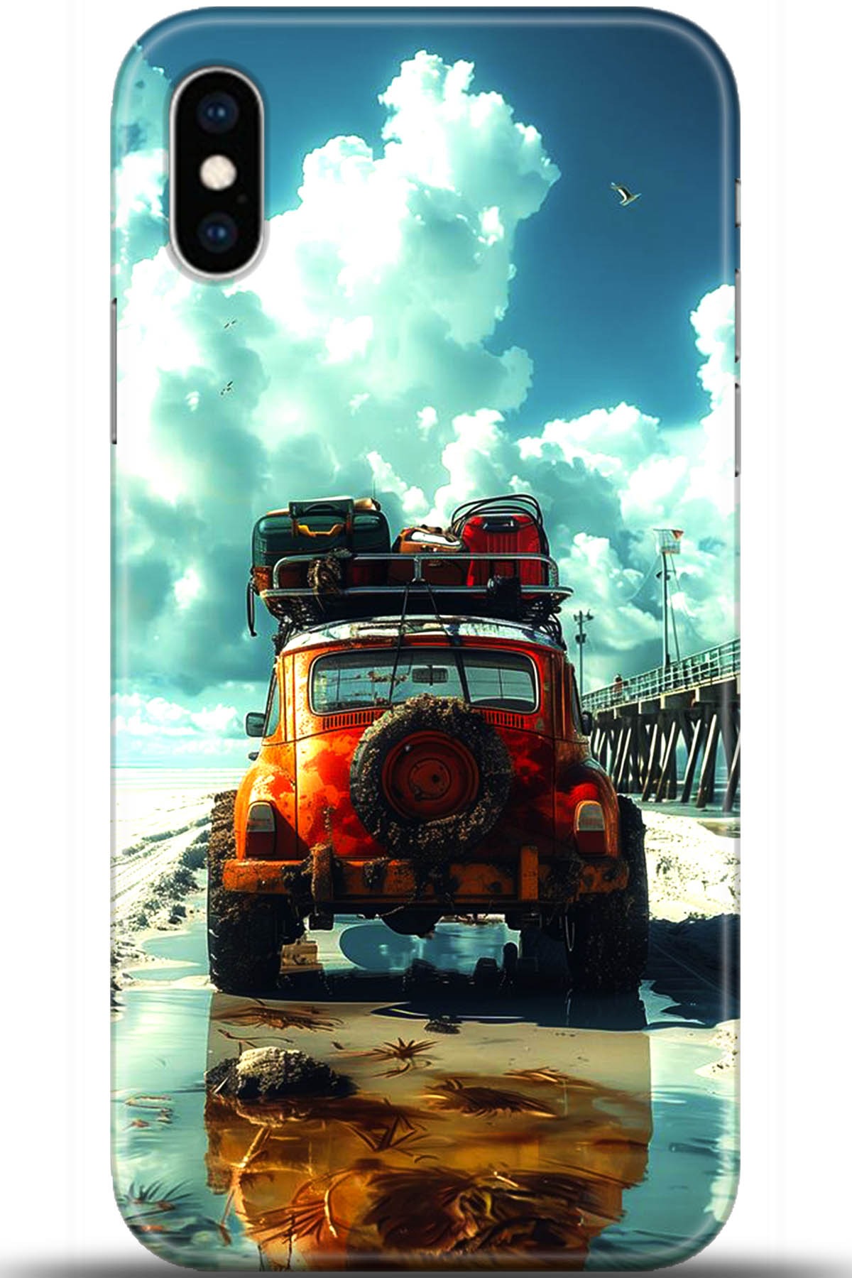 Apple iPhone XS Uyumlu Kılıf HD Baskılı Kılıf - Followed Institution 5559