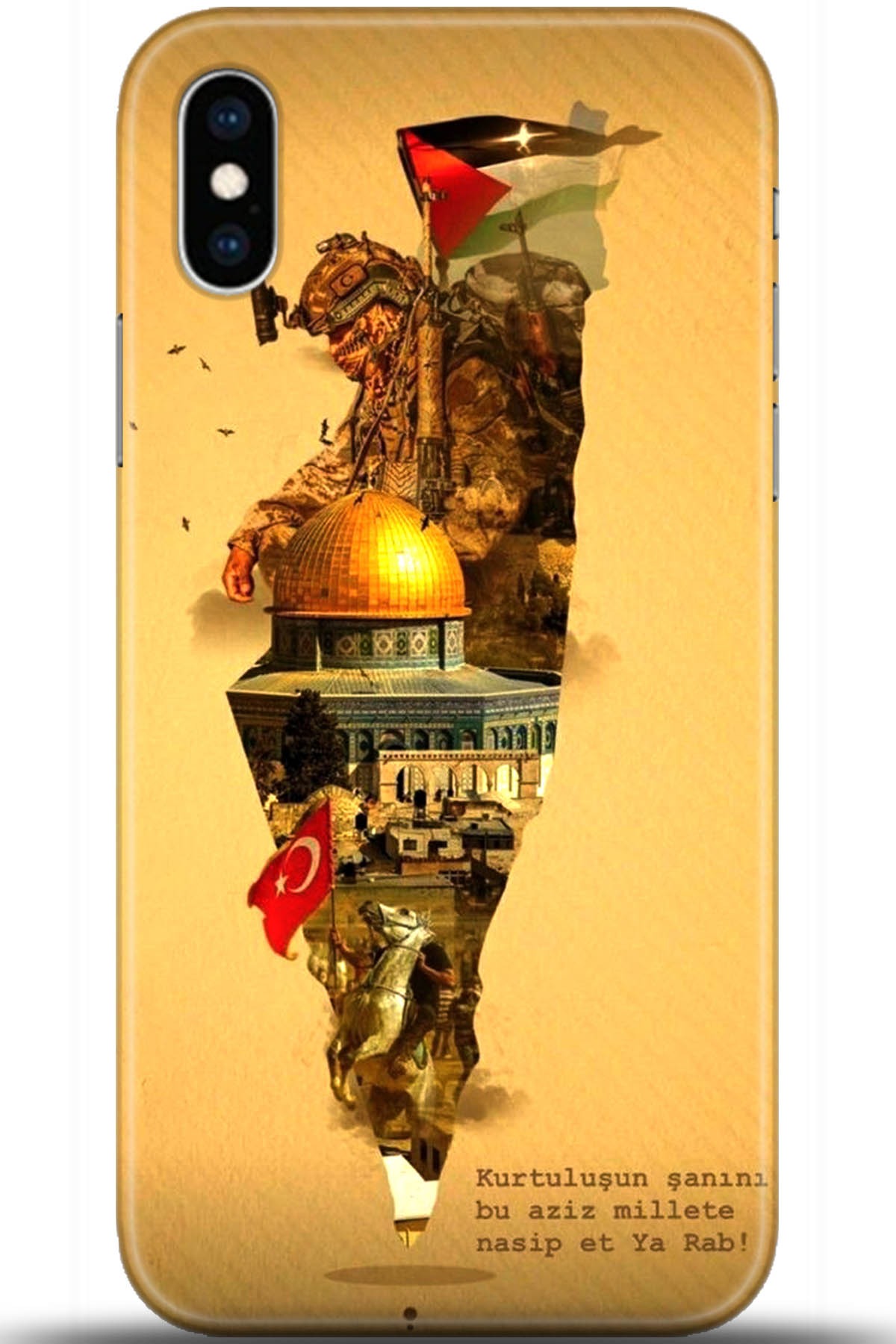 Apple iPhone XS Uyumlu Kılıf HD Baskılı Kılıf - Followed Institution 5611