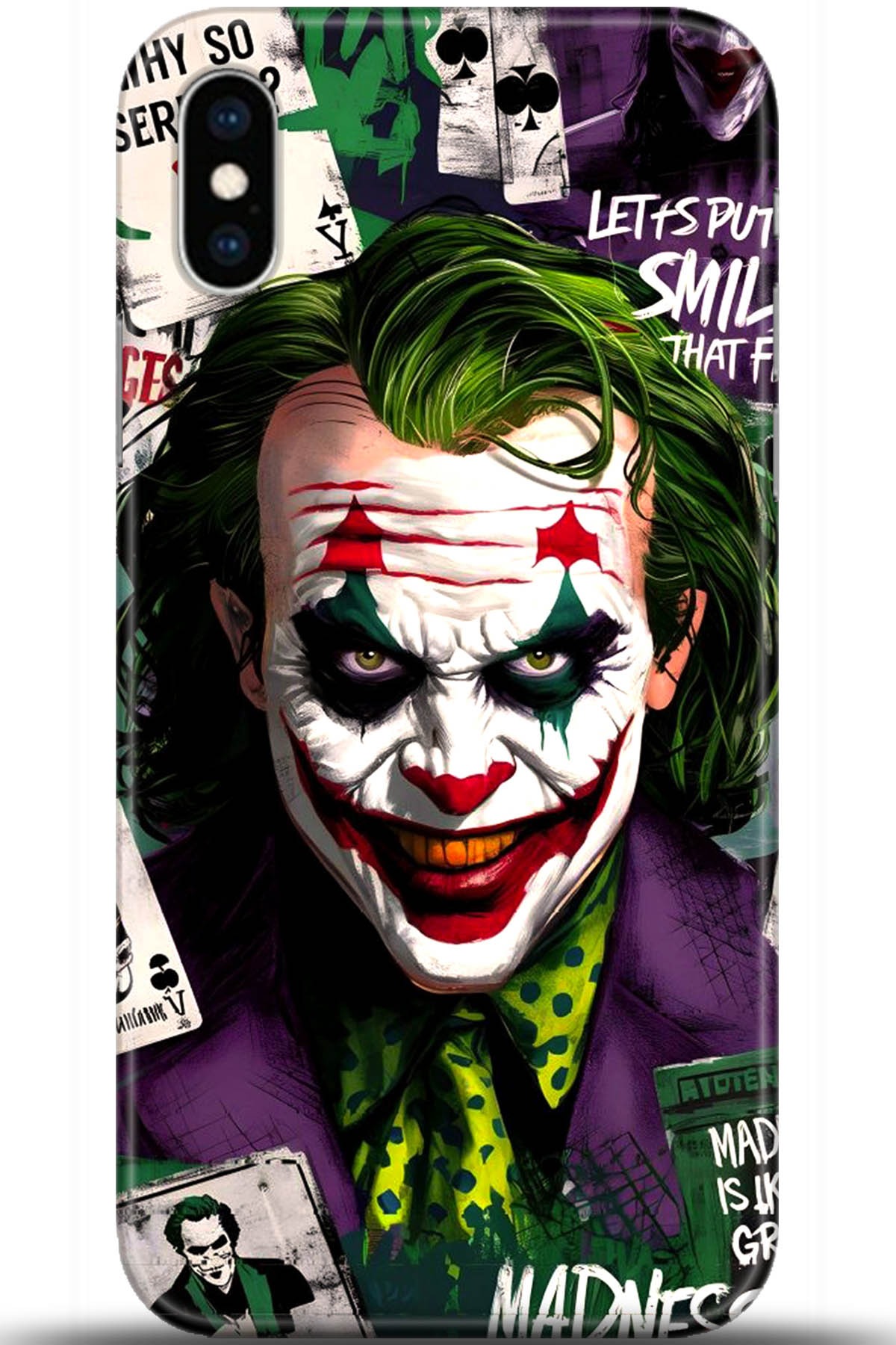 Apple iPhone XS Uyumlu Kılıf HD Baskılı Kılıf - Followed Institution 5673