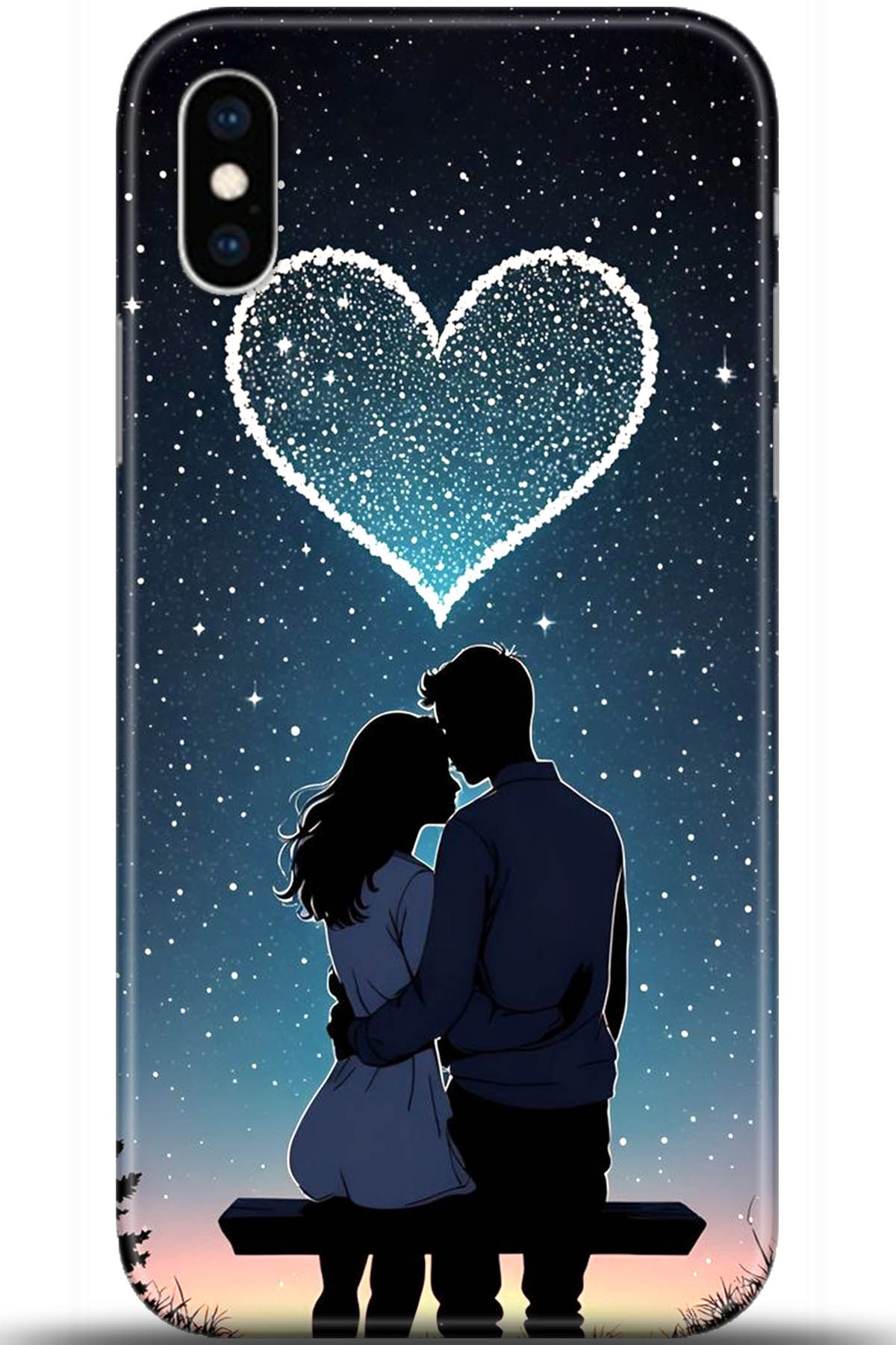 Apple iPhone XS Uyumlu Kılıf HD Baskılı Kılıf - Followed Institution 5691