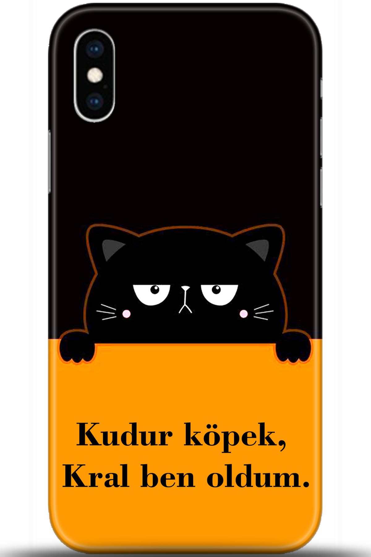 Apple iPhone XS Uyumlu Kılıf HD Baskılı Kılıf - Followed Institution 5719