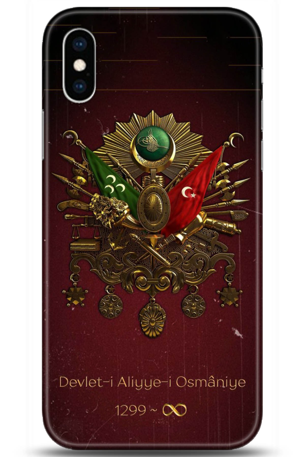 Apple iPhone XS Max Uyumlu Kılıf HD Baskılı Kılıf - Followed Institution 5073