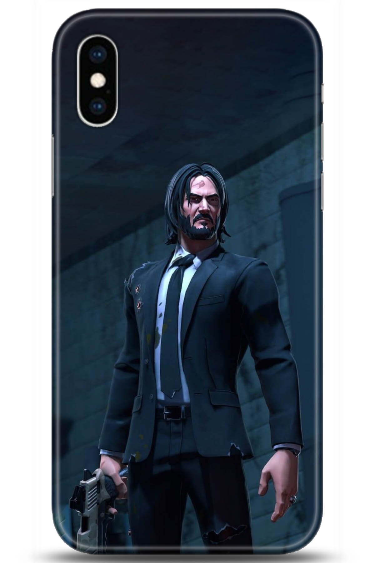 Apple iPhone XS Max Uyumlu Kılıf HD Baskılı Kılıf - Followed Institution 5106