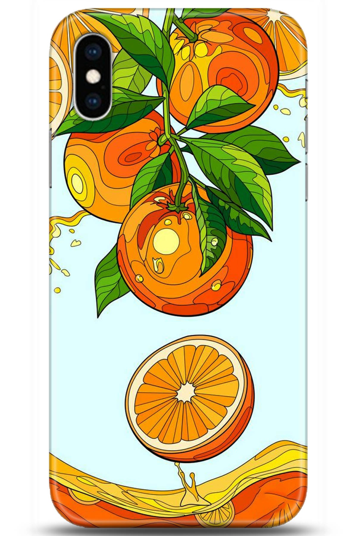 Apple iPhone XS Max Uyumlu Kılıf HD Baskılı Kılıf - Followed Institution 5202