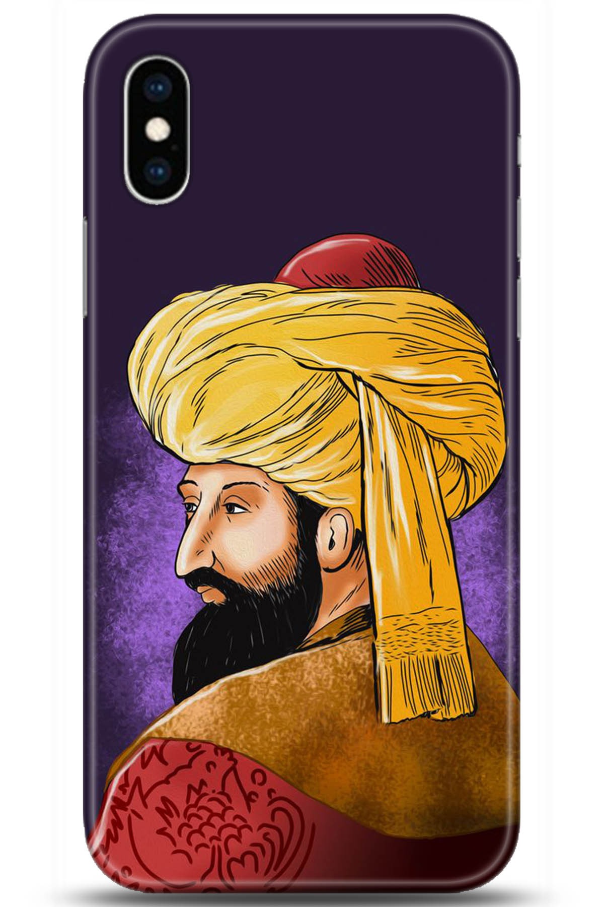 Apple iPhone XS Max Uyumlu Kılıf HD Baskılı Kılıf - Followed Institution 5205