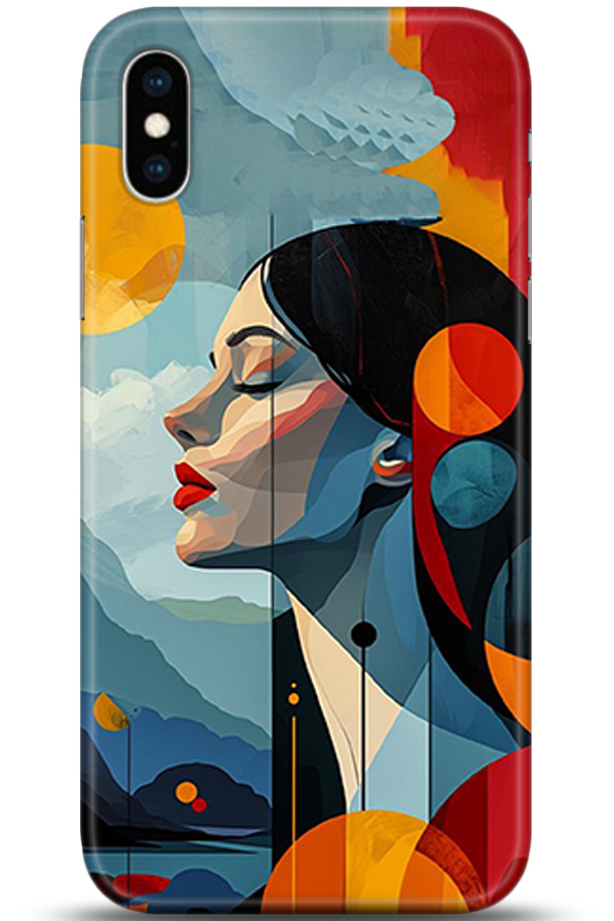 Apple iPhone XS Max Uyumlu Kılıf HD Baskılı Kılıf - Followed Institution 5367