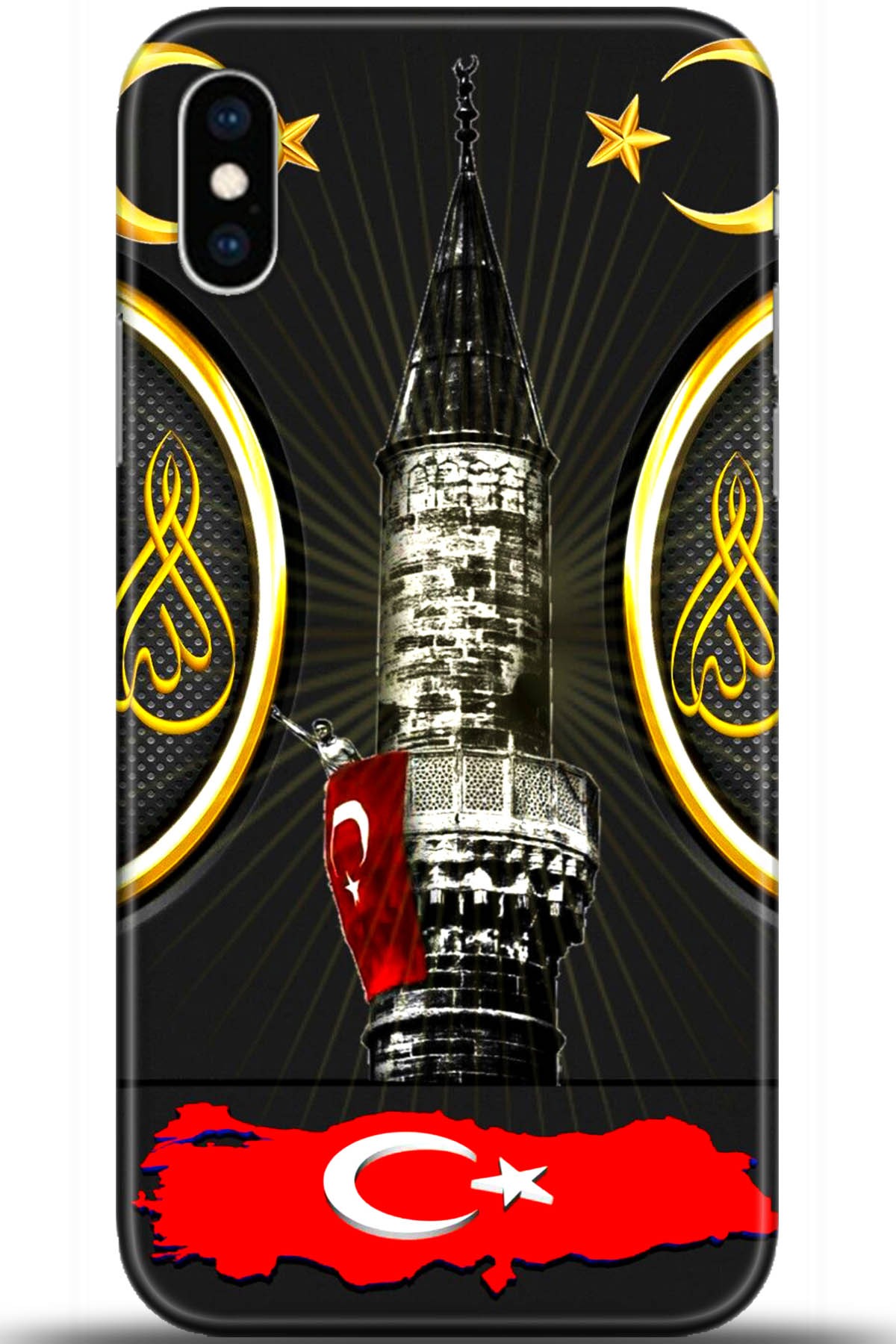 Apple iPhone XS Max Uyumlu Kılıf HD Baskılı Kılıf - Followed Institution 5486