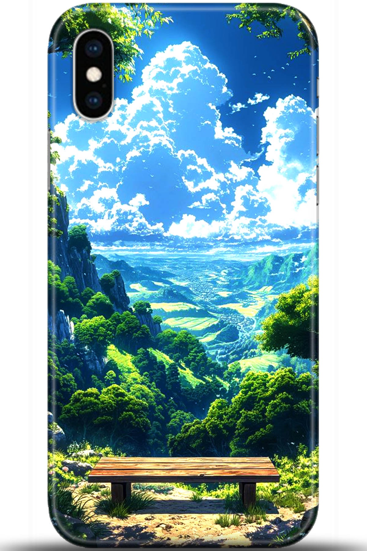 Apple iPhone XS Max Uyumlu Kılıf HD Baskılı Kılıf - Followed Institution 5497