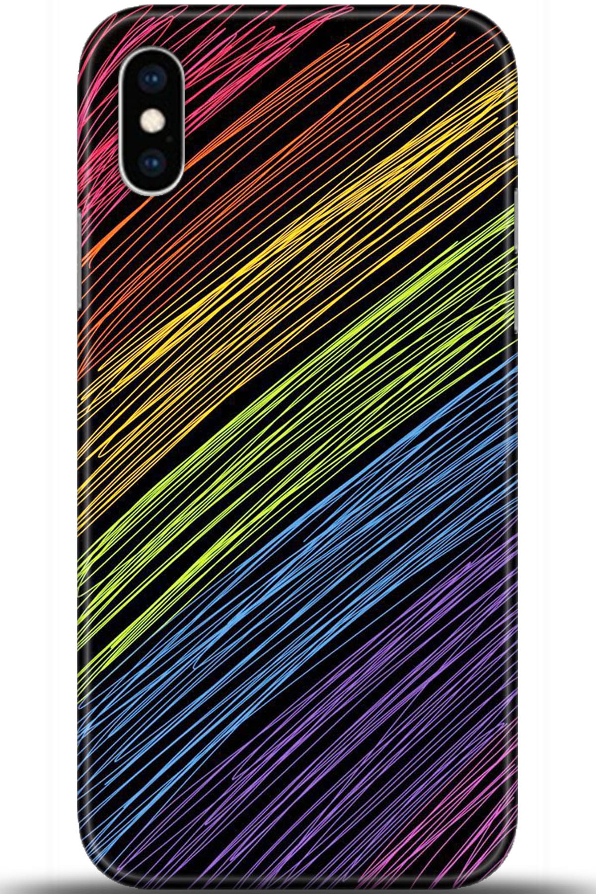 Apple iPhone XS Max Uyumlu Kılıf HD Baskılı Kılıf - Followed Institution 5525