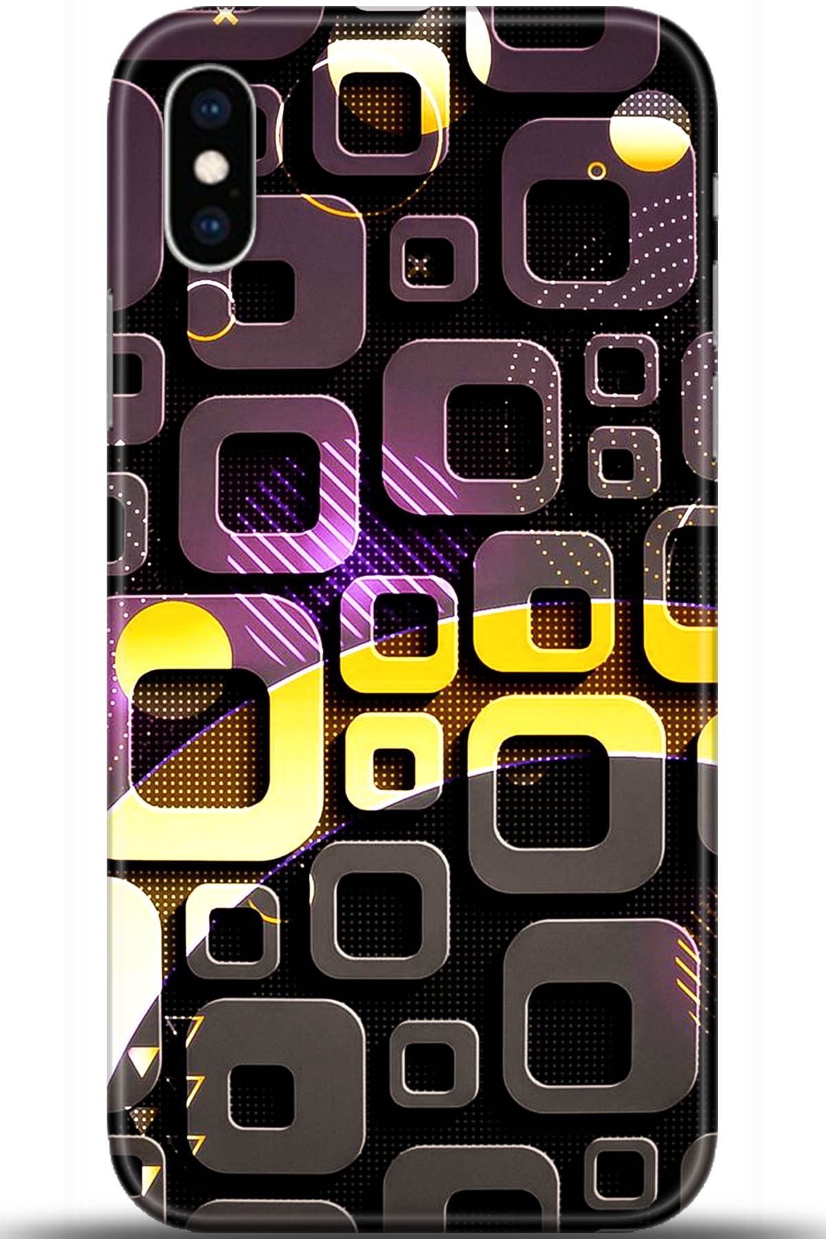 Apple iPhone XS Max Uyumlu Kılıf HD Baskılı Kılıf - Followed Institution 5526