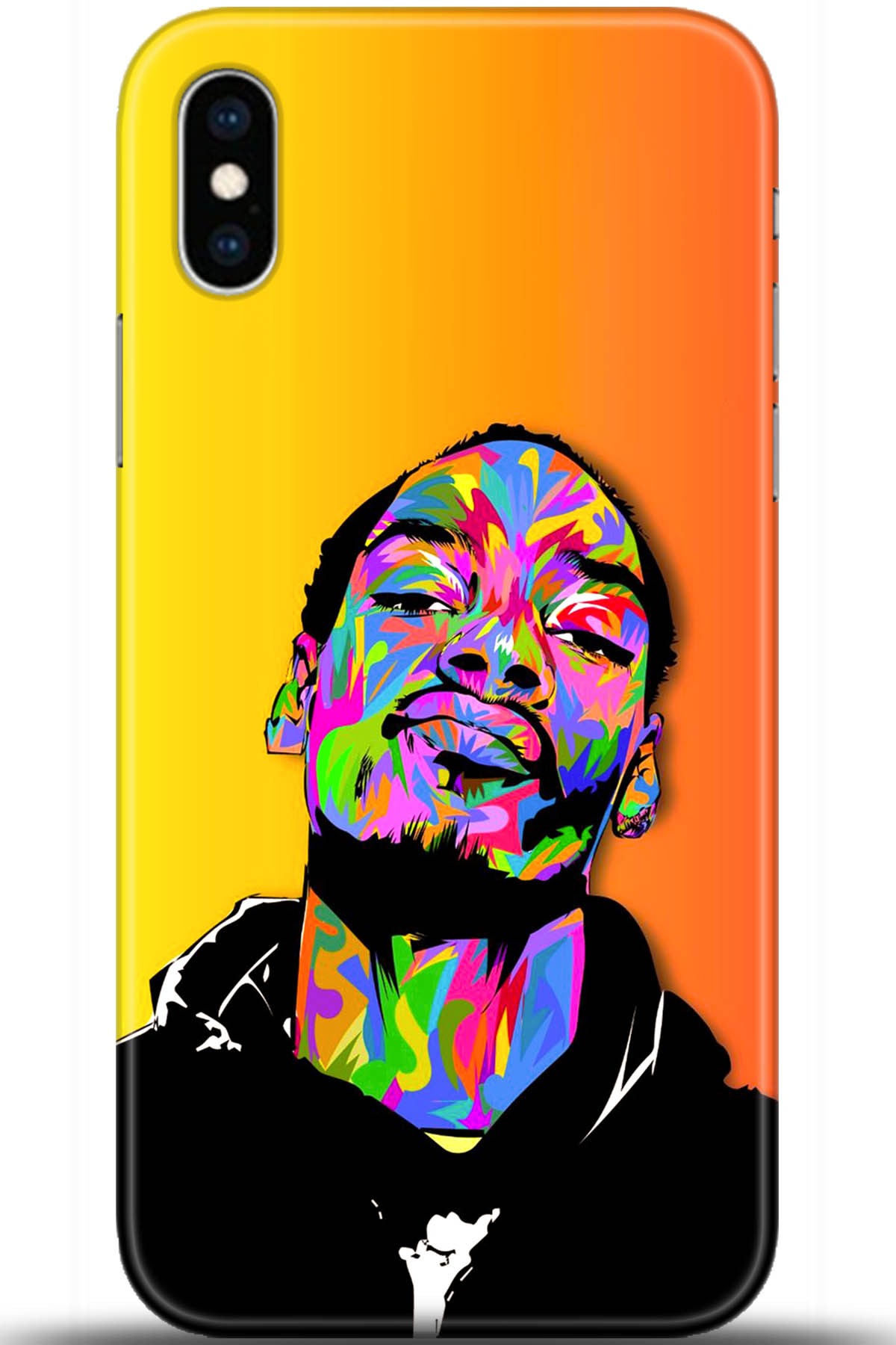 Apple iPhone XS Max Uyumlu Kılıf HD Baskılı Kılıf - Followed Institution 5573