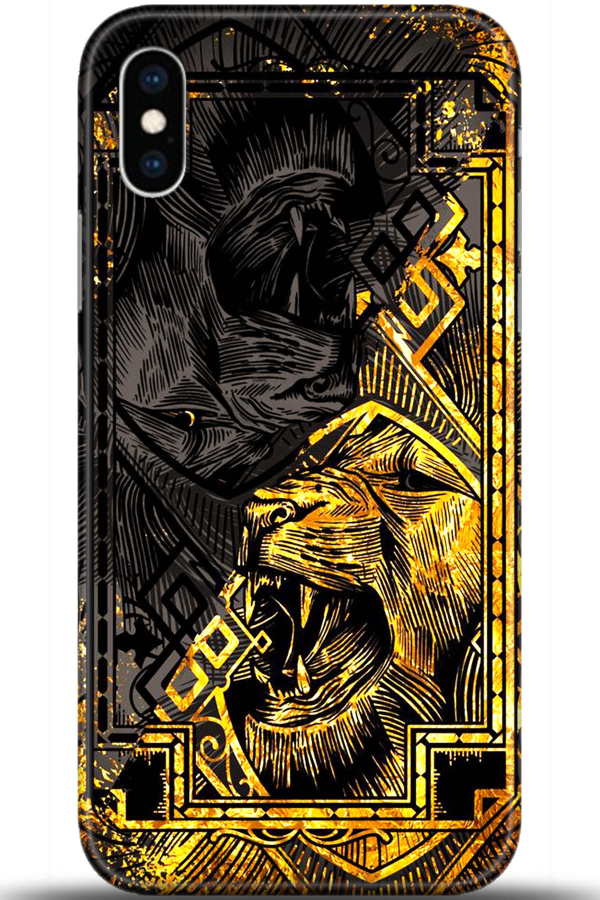 Apple iPhone XS Max Uyumlu Kılıf HD Baskılı Kılıf - Followed Institution 5629