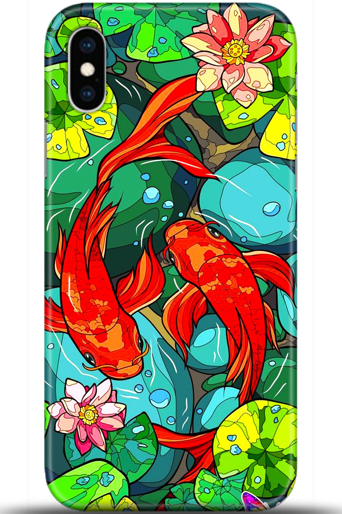 Apple iPhone XS Max Uyumlu Kılıf HD Baskılı Kılıf - Followed Institution 5700