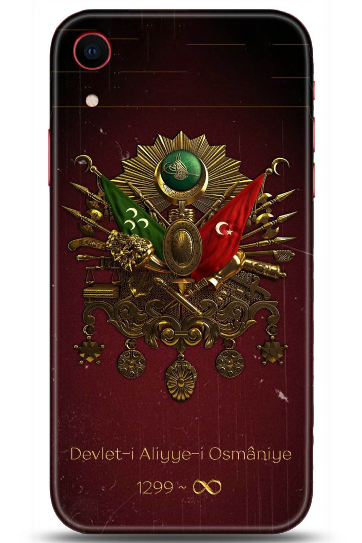 Apple iPhone XR Uyumlu Kılıf HD Baskılı Kılıf - Followed Institution 5073