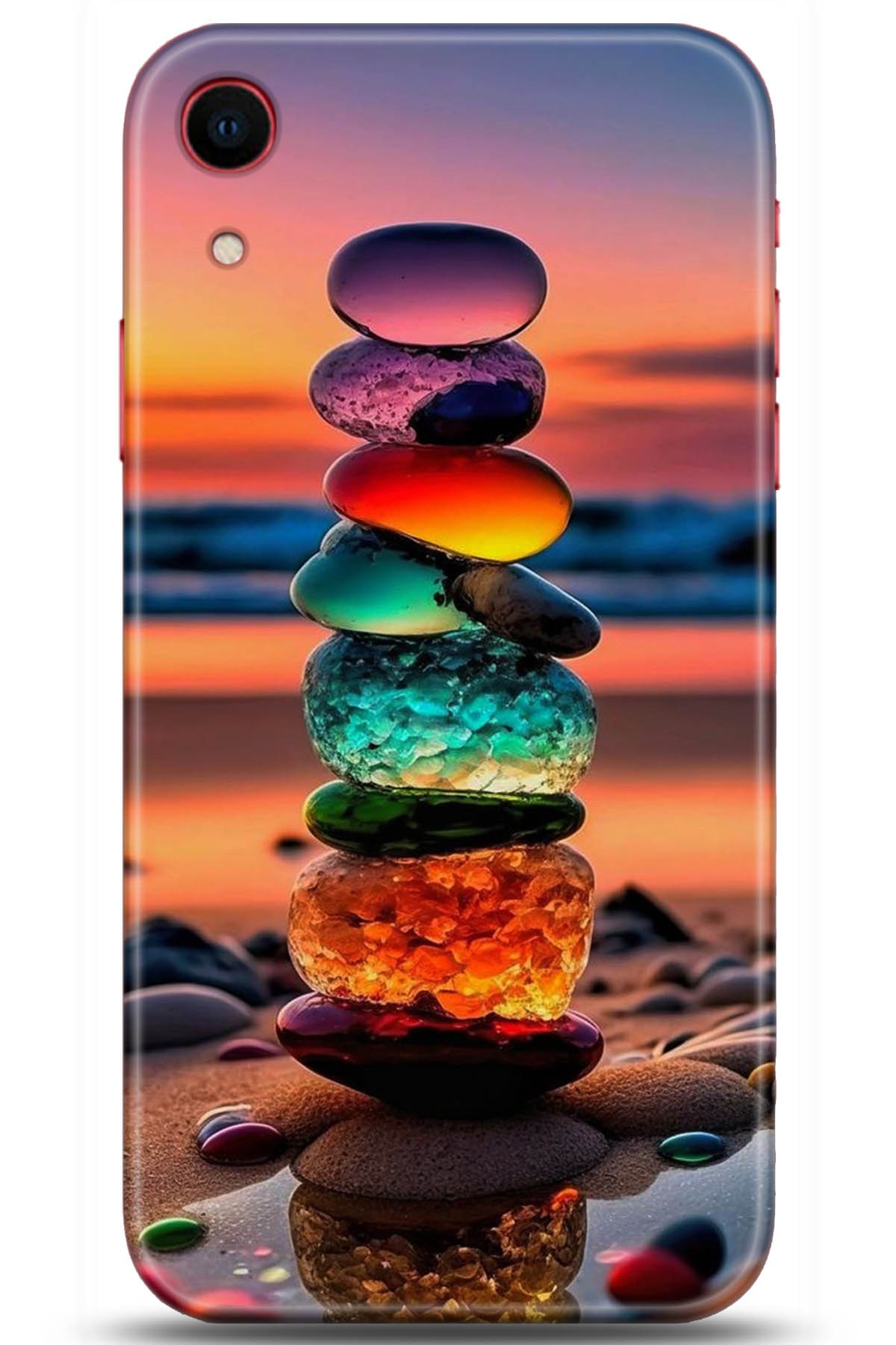 Apple iPhone XR Uyumlu Kılıf HD Baskılı Kılıf - Followed Institution 5235