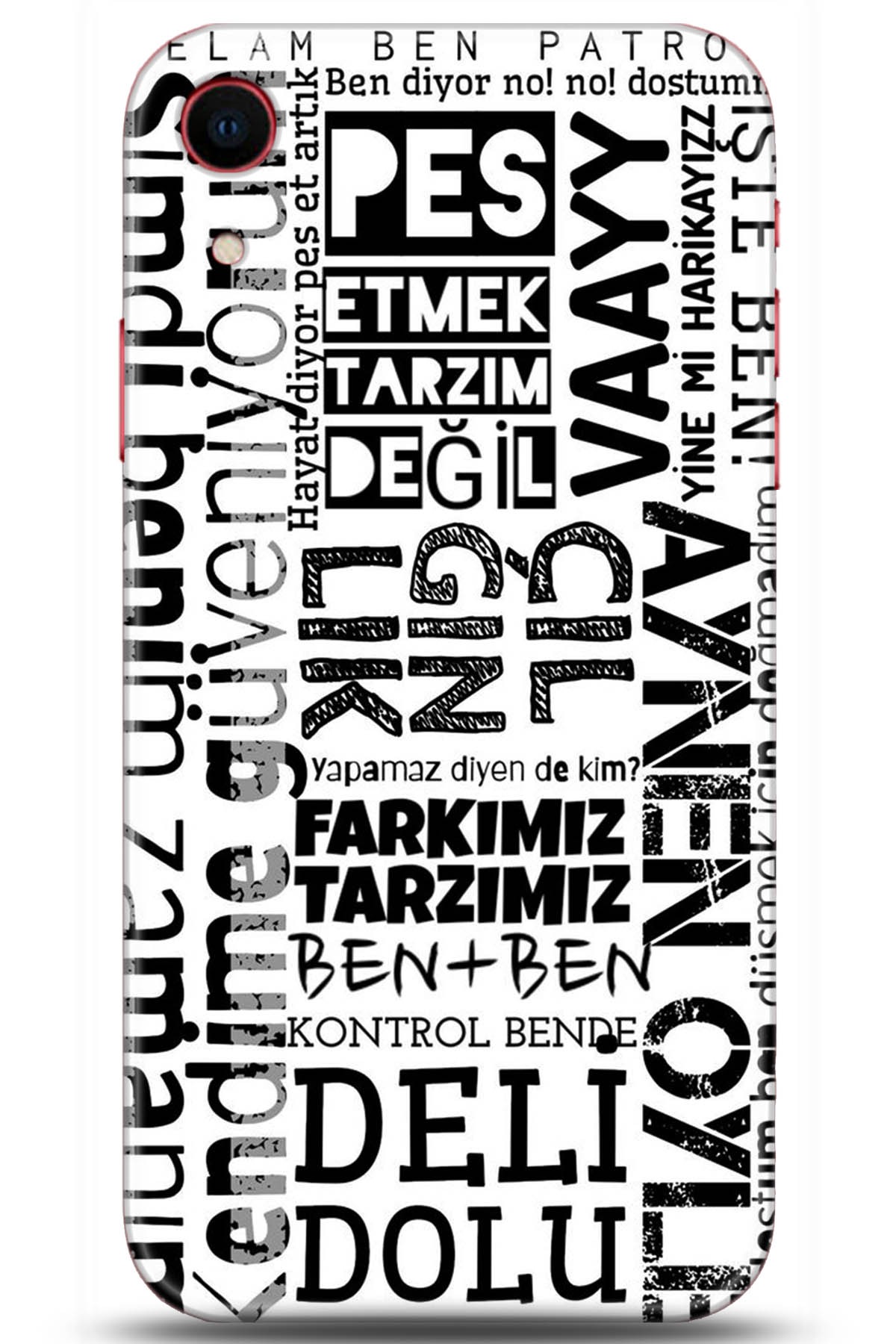 Apple iPhone XR Uyumlu Kılıf HD Baskılı Kılıf - Followed Institution 5281