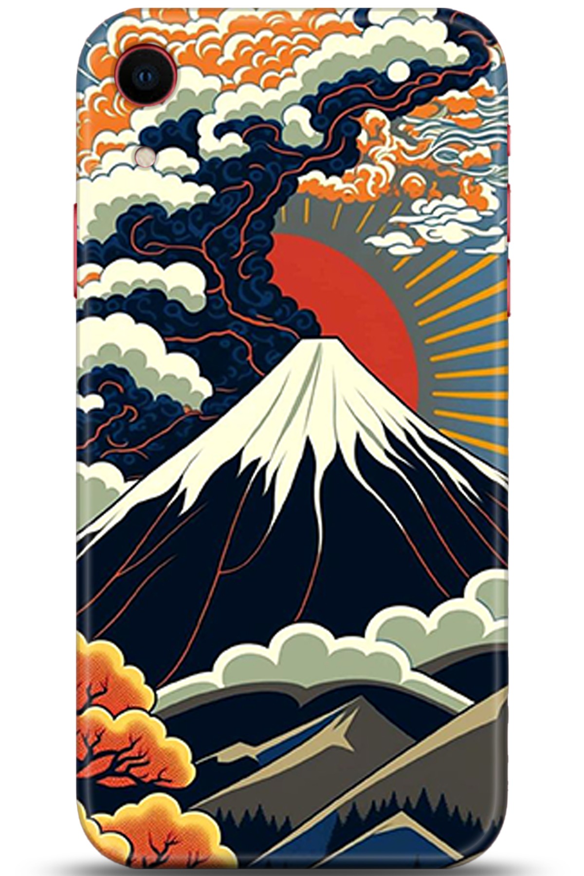 Apple iPhone XR Uyumlu Kılıf HD Baskılı Kılıf - Followed Institution 5342