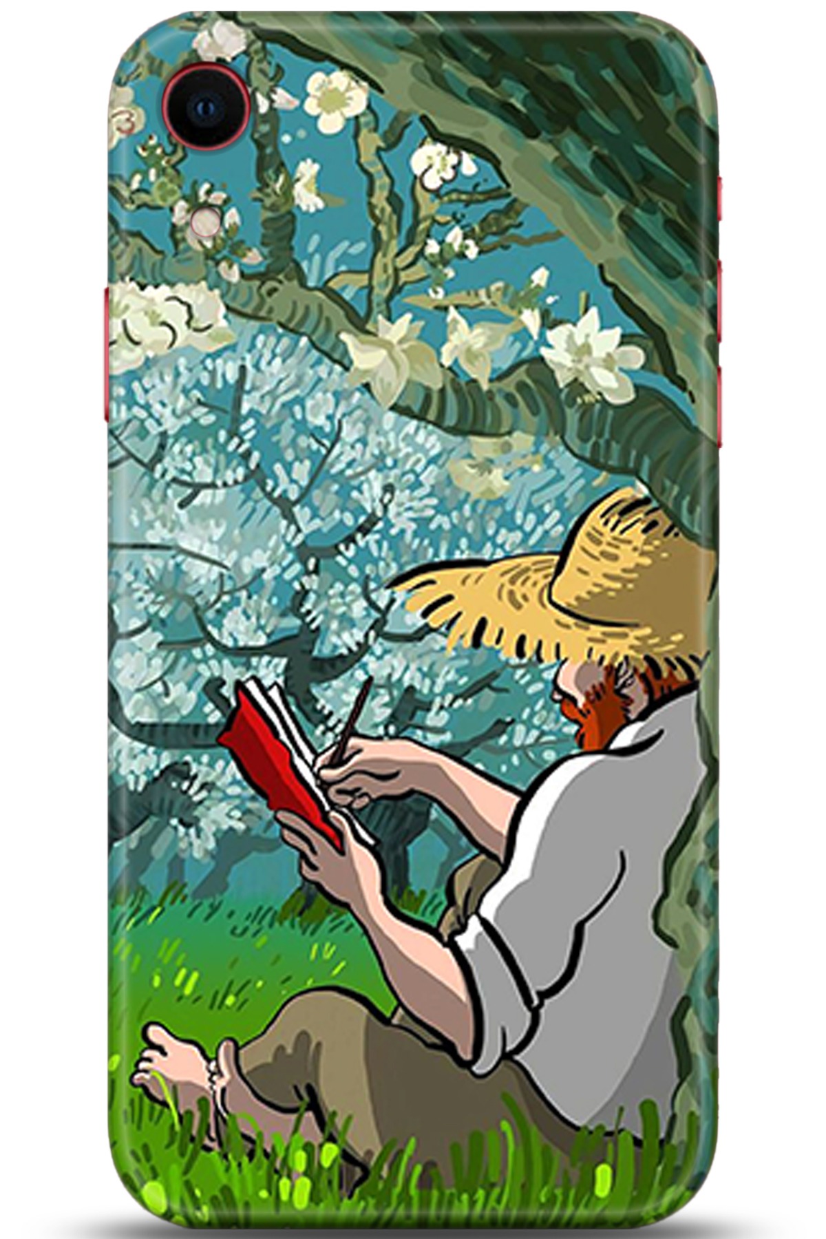 Apple iPhone XR Uyumlu Kılıf HD Baskılı Kılıf - Followed Institution 5343