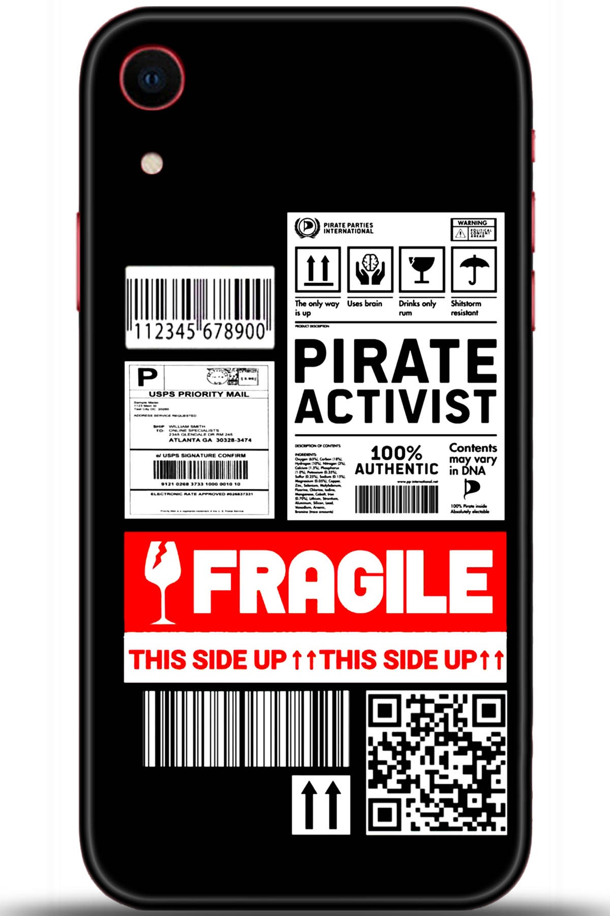 Apple iPhone XR Uyumlu Kılıf HD Baskılı Kılıf - Followed Institution 5447