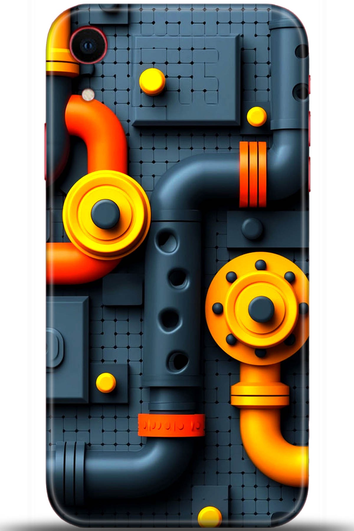 Apple iPhone XR Uyumlu Kılıf HD Baskılı Kılıf - Followed Institution 5466