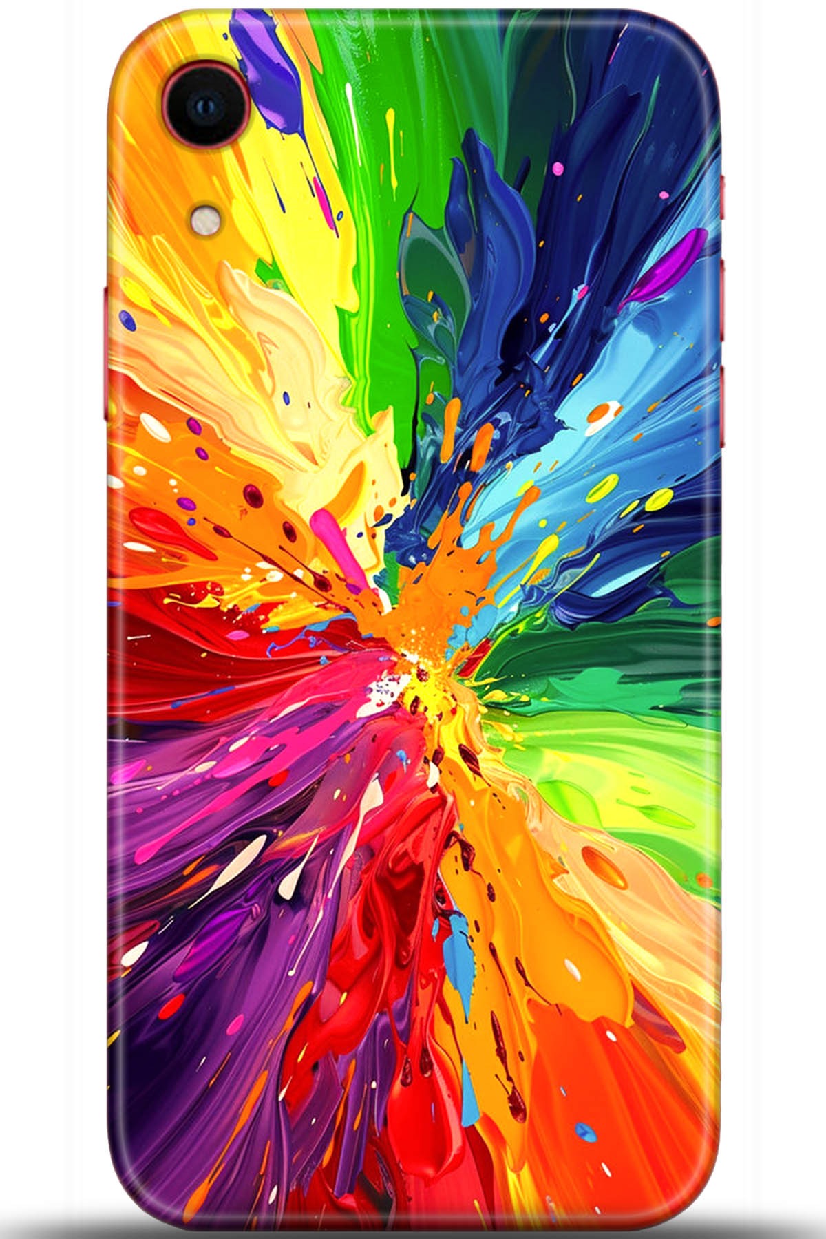 Apple iPhone XR Uyumlu Kılıf HD Baskılı Kılıf - Followed Institution 5513