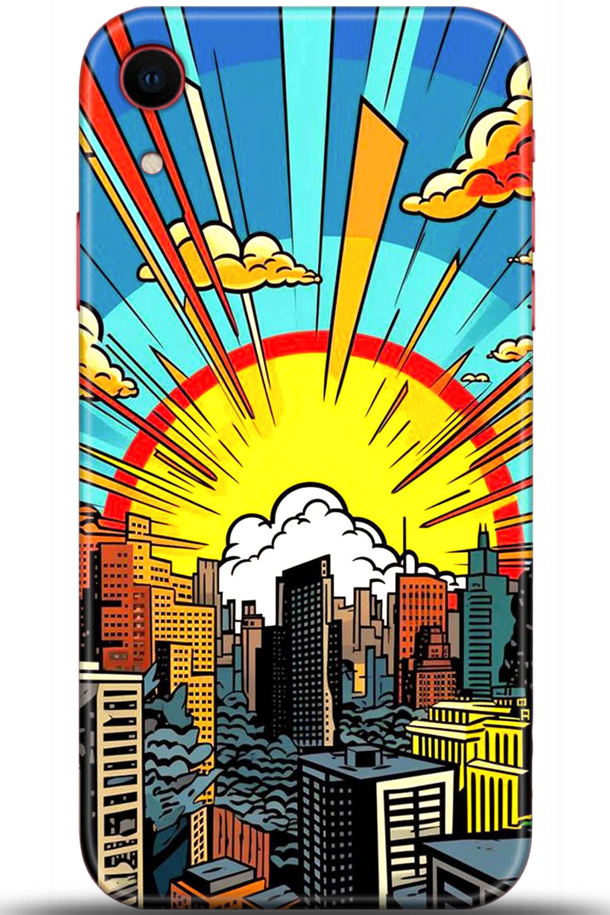 Apple iPhone XR Uyumlu Kılıf HD Baskılı Kılıf - Followed Institution 5571