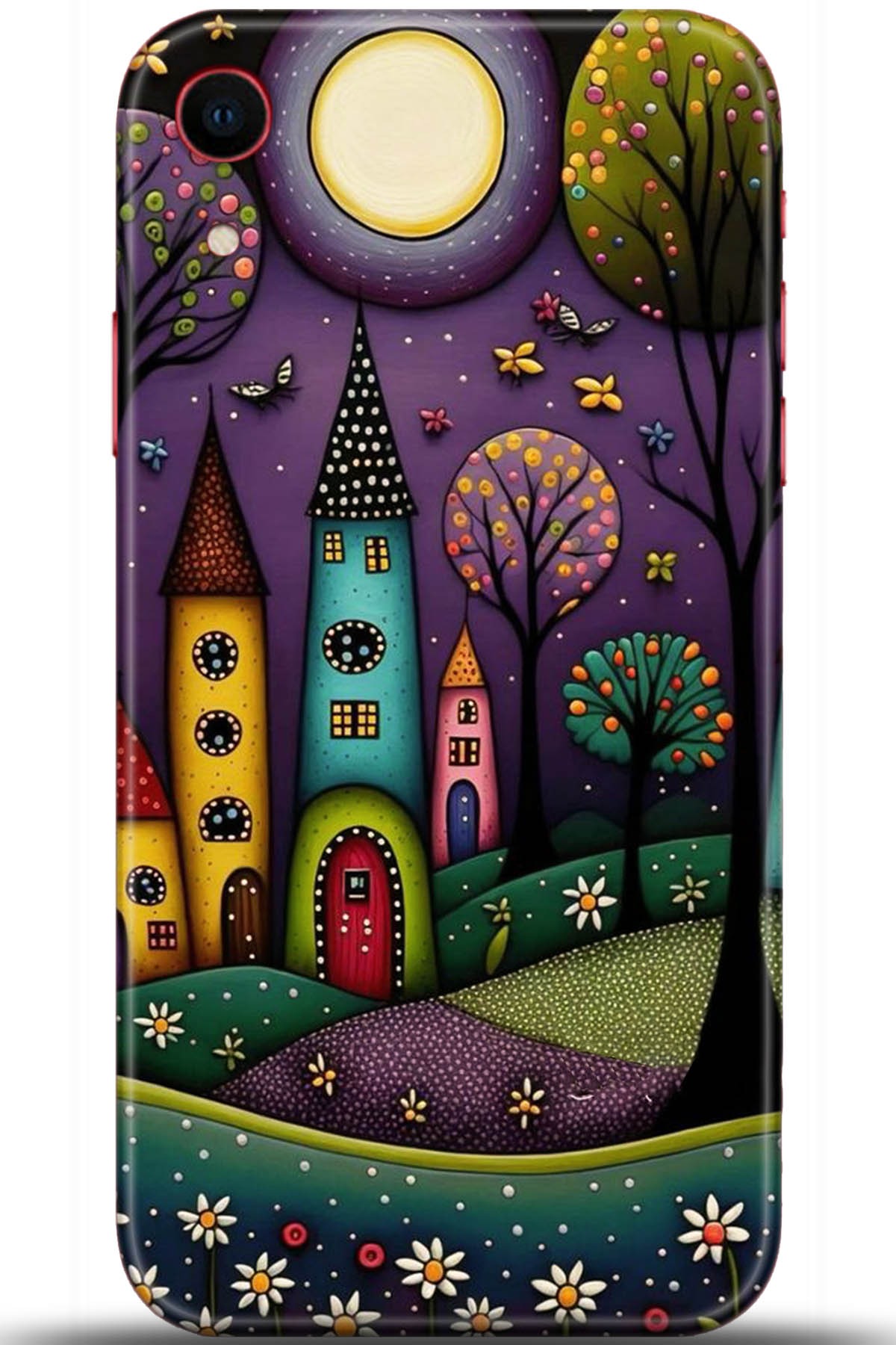 Apple iPhone XR Uyumlu Kılıf HD Baskılı Kılıf - Followed Institution 5704