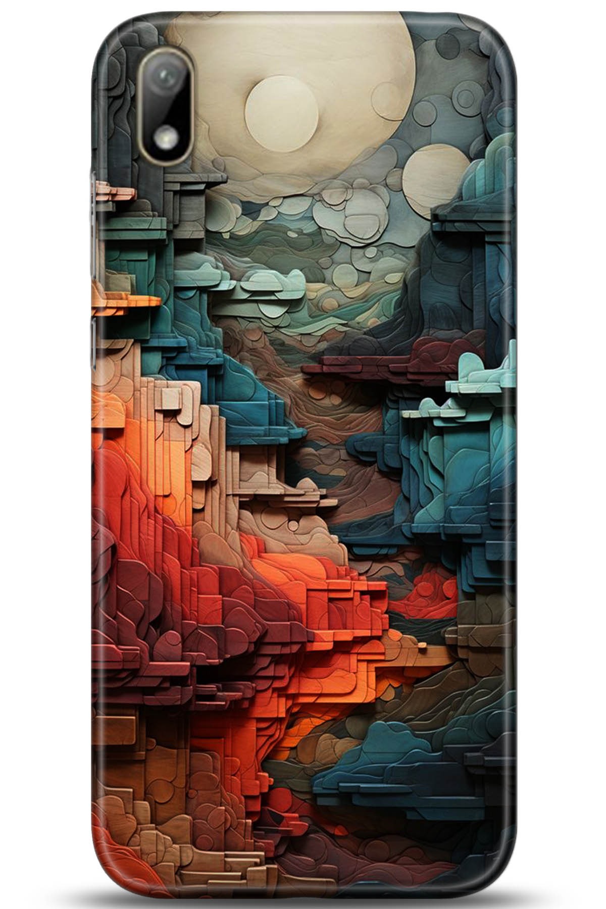 Huawei Y5 2019 Uyumlu Kılıf HD Baskılı Kılıf - Followed Institution 5218