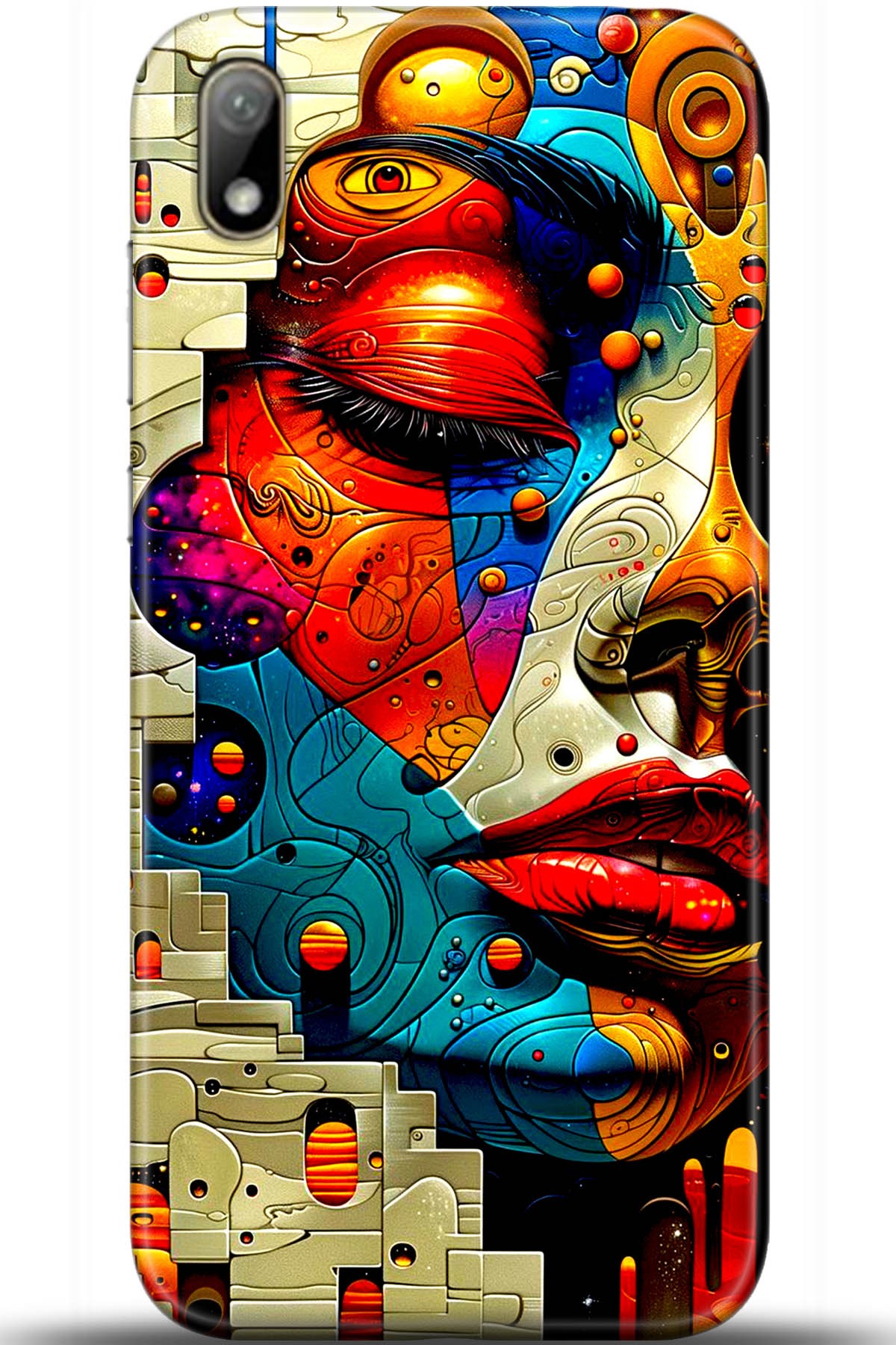 Huawei Y5 2019 Uyumlu Kılıf HD Baskılı Kılıf - Followed Institution 5422