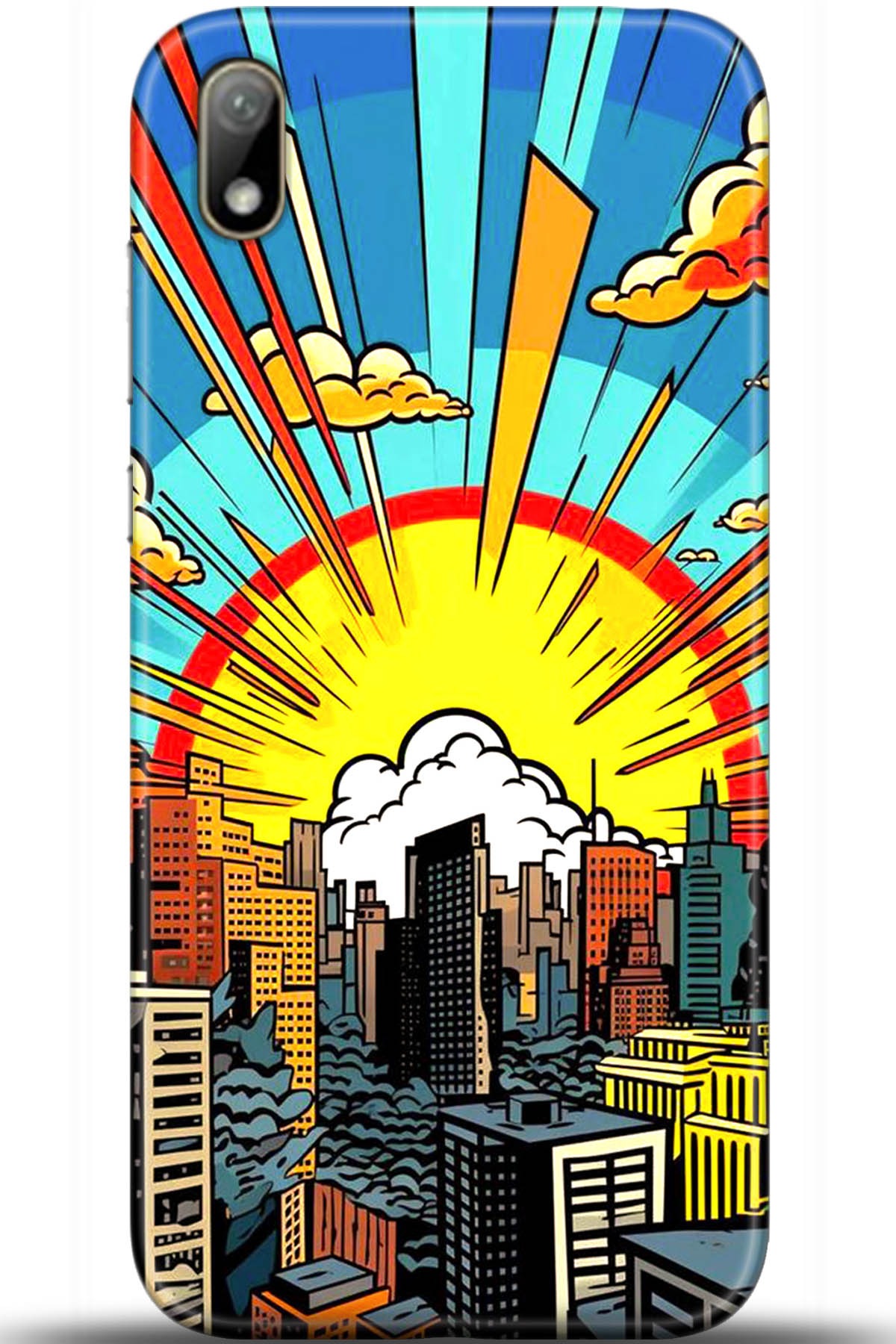 Huawei Y5 2019 Uyumlu Kılıf HD Baskılı Kılıf - Followed Institution 5571