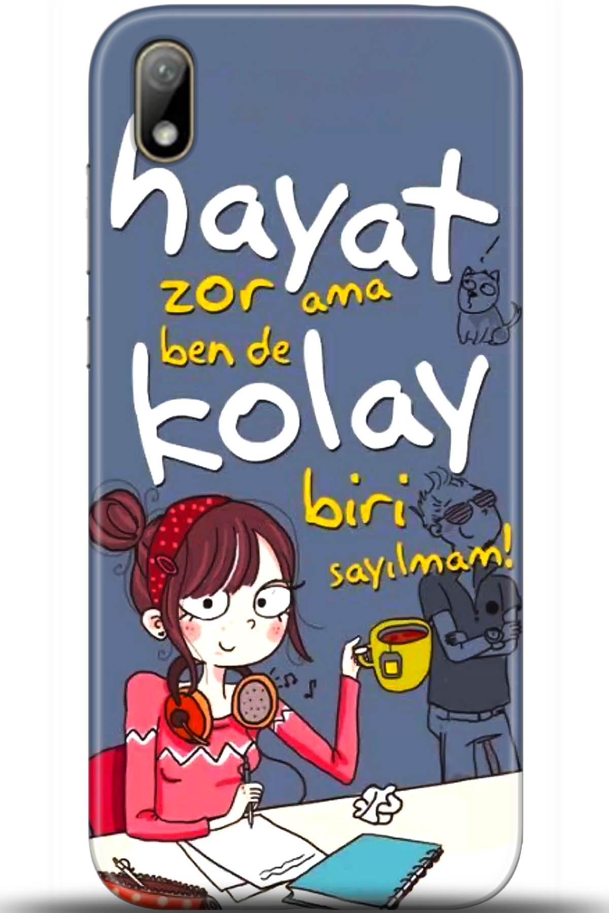 Huawei Y5 2019 Uyumlu Kılıf HD Baskılı Kılıf - Followed Institution 5686