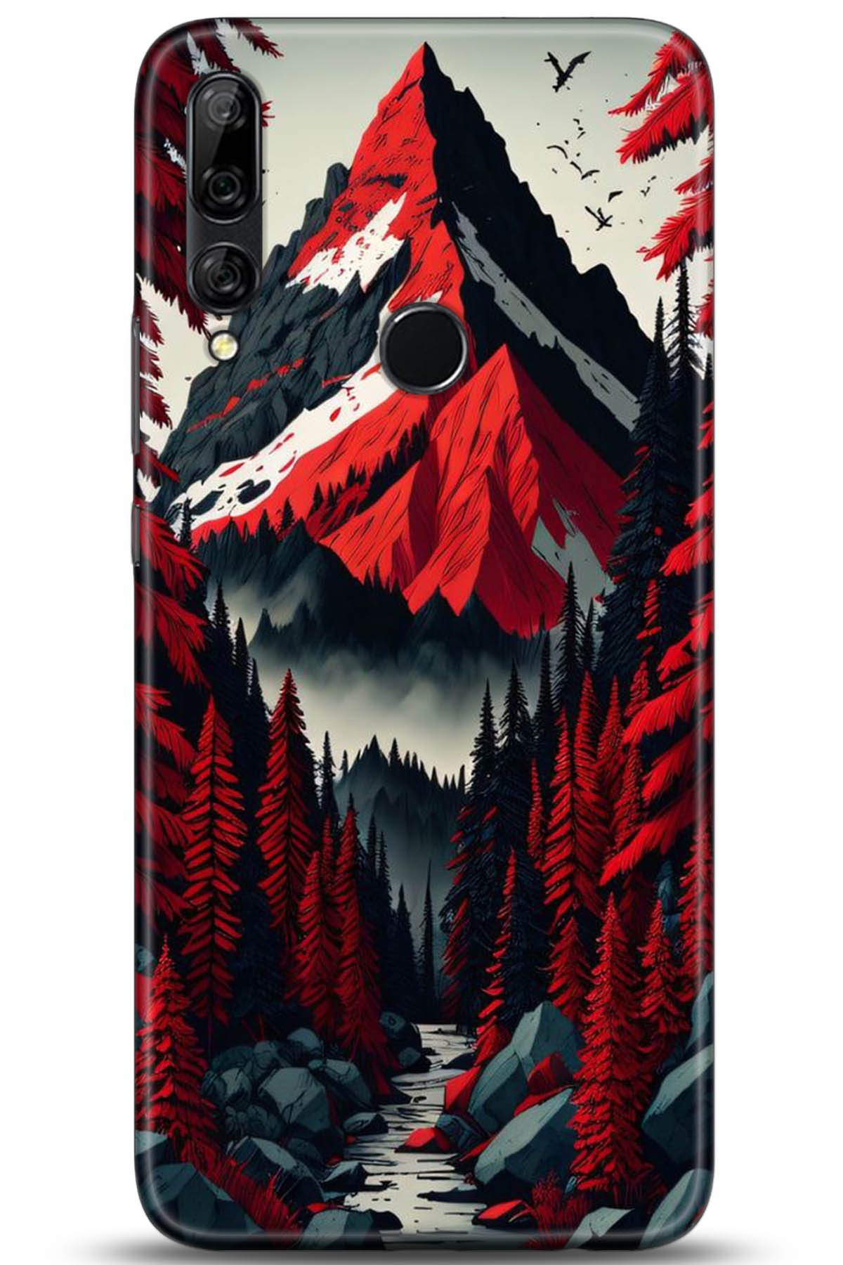 Huawei Y9 Prime 2019 Uyumlu Kılıf HD Baskılı Kılıf - Followed Institution 5196